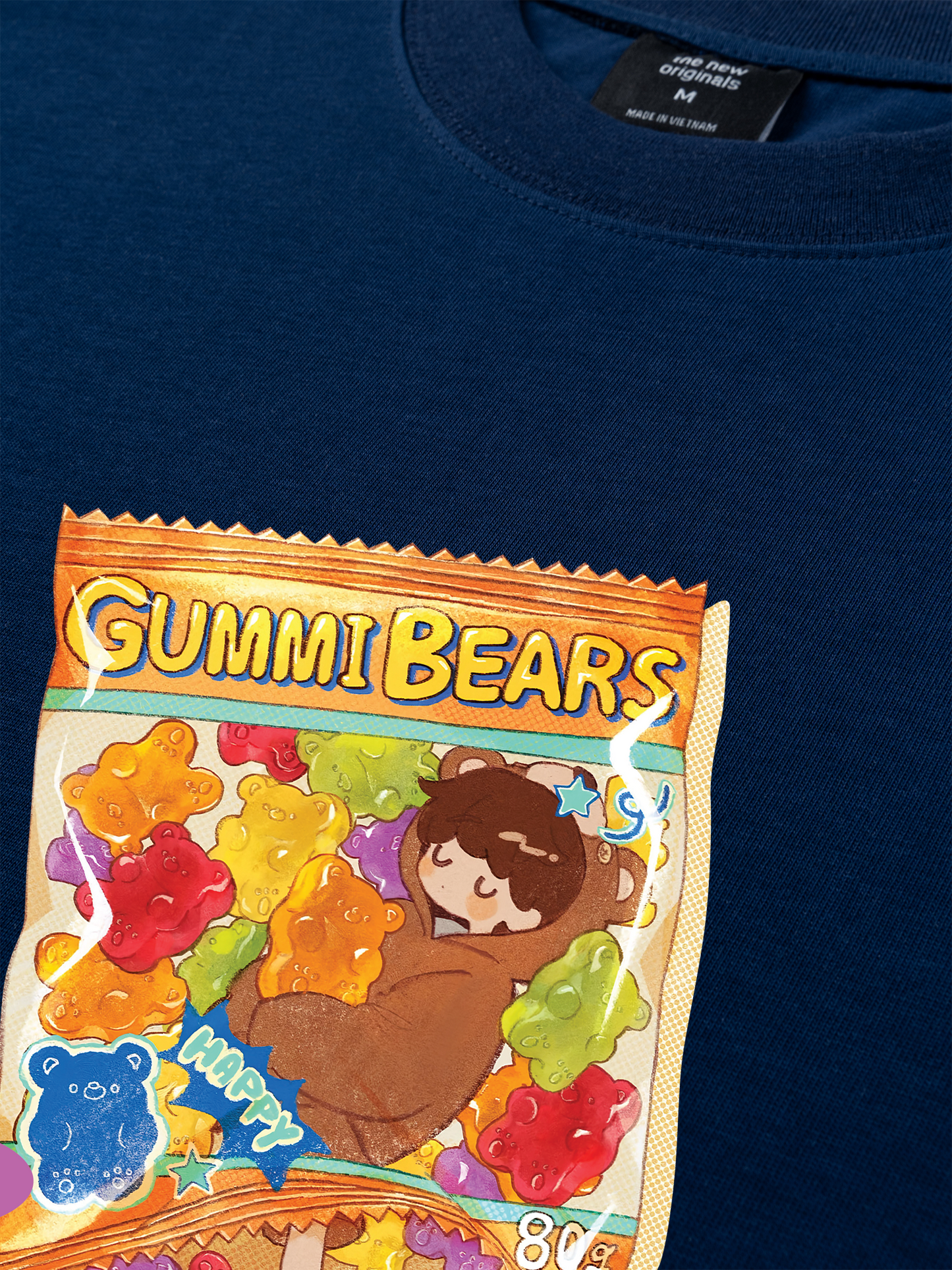 Áo Thun Relaxed Fit Gummi Bear
