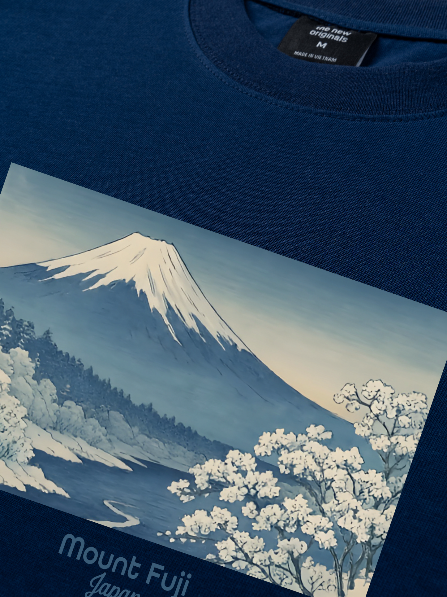 Áo Thun Relaxed Fit Mount Fuji