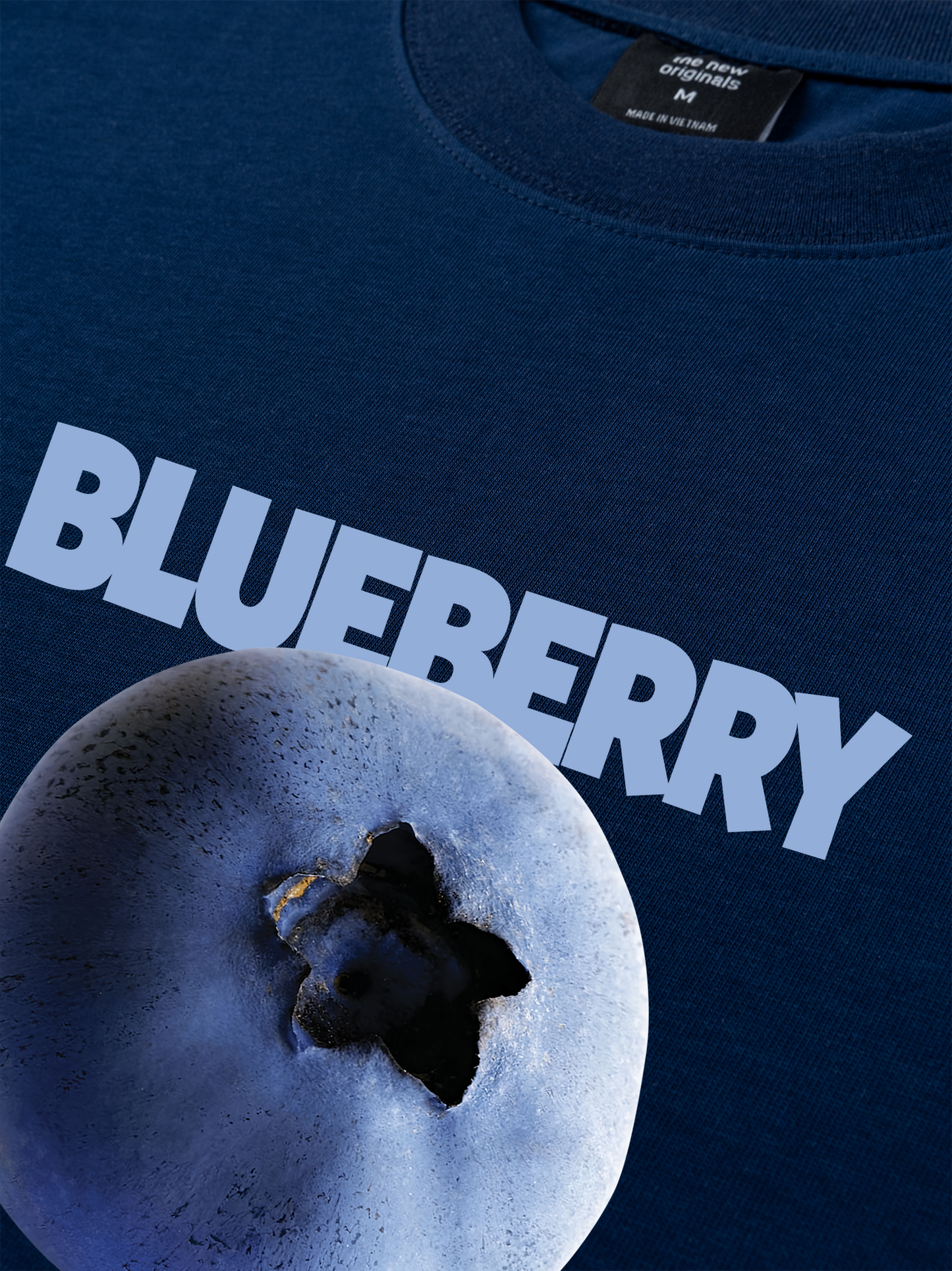 Áo Thun Relaxed Fit Blueberry Moment