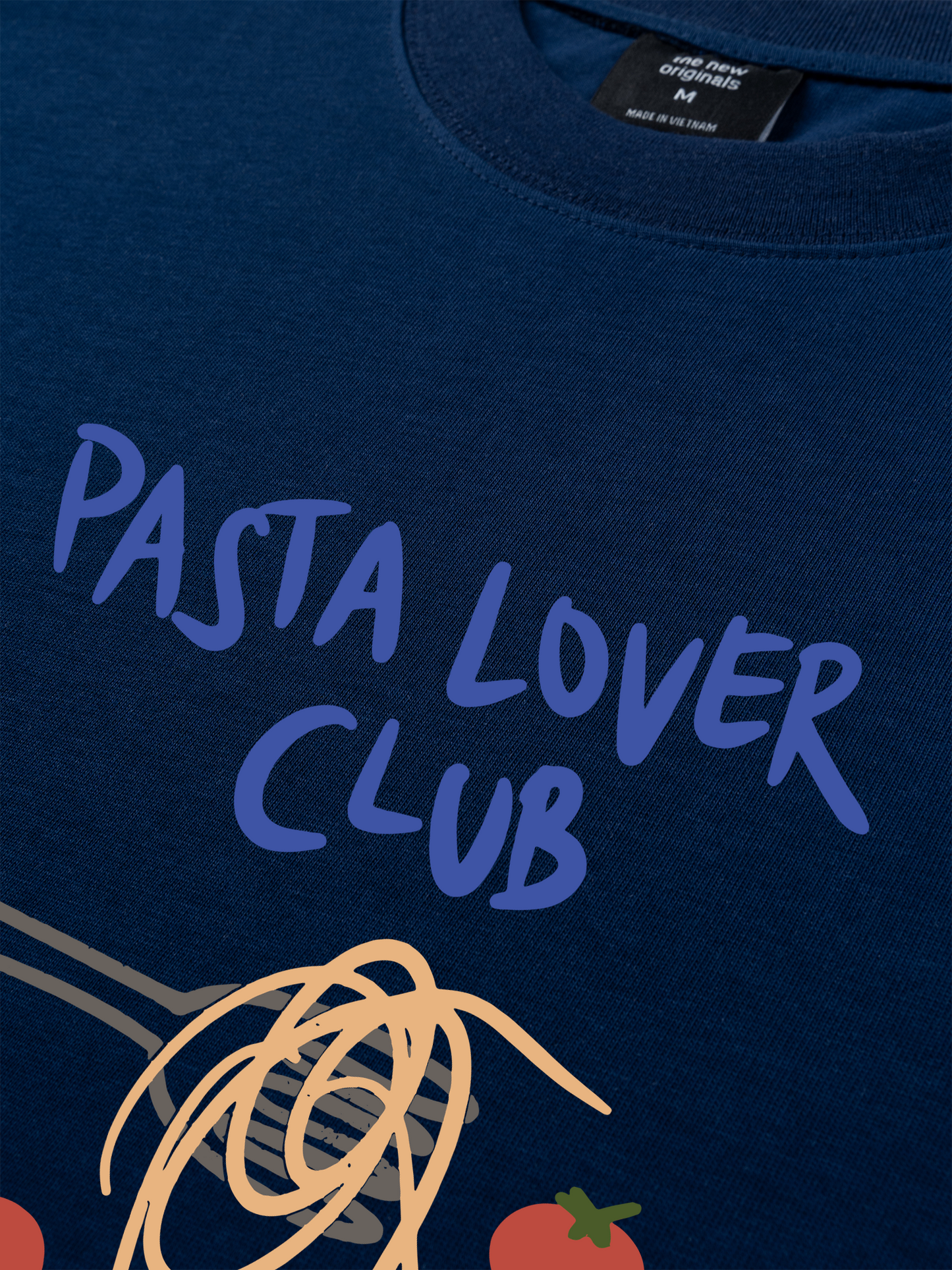 Áo Thun Relaxed Fit Pasta Lover Club