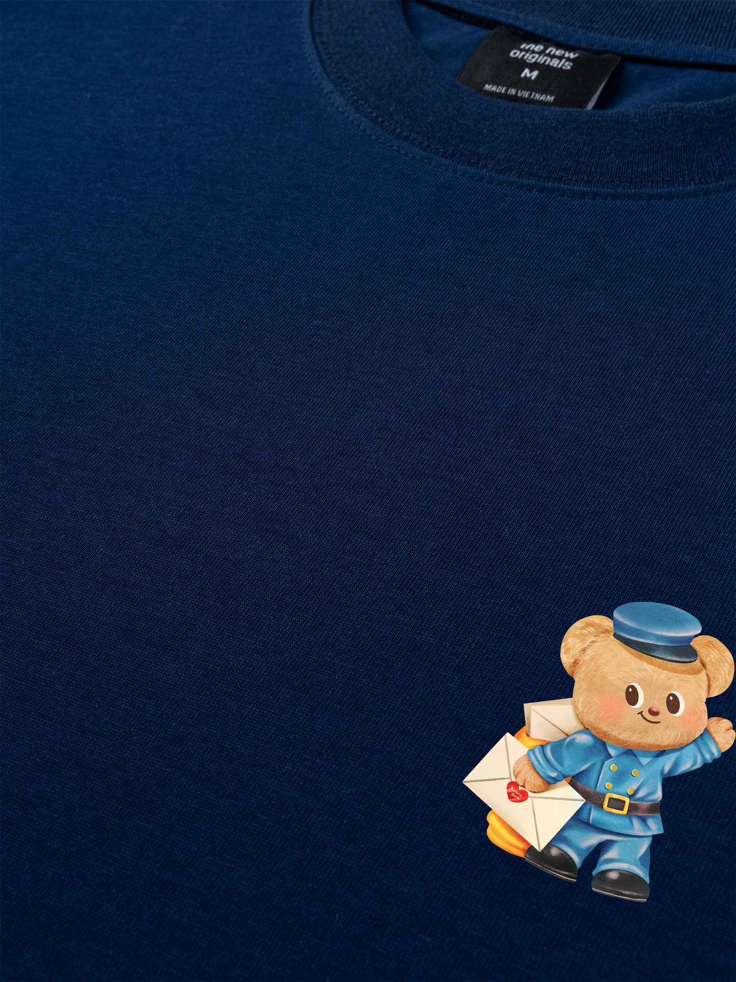 Áo Thun Relaxed Fit Butterbear Postman