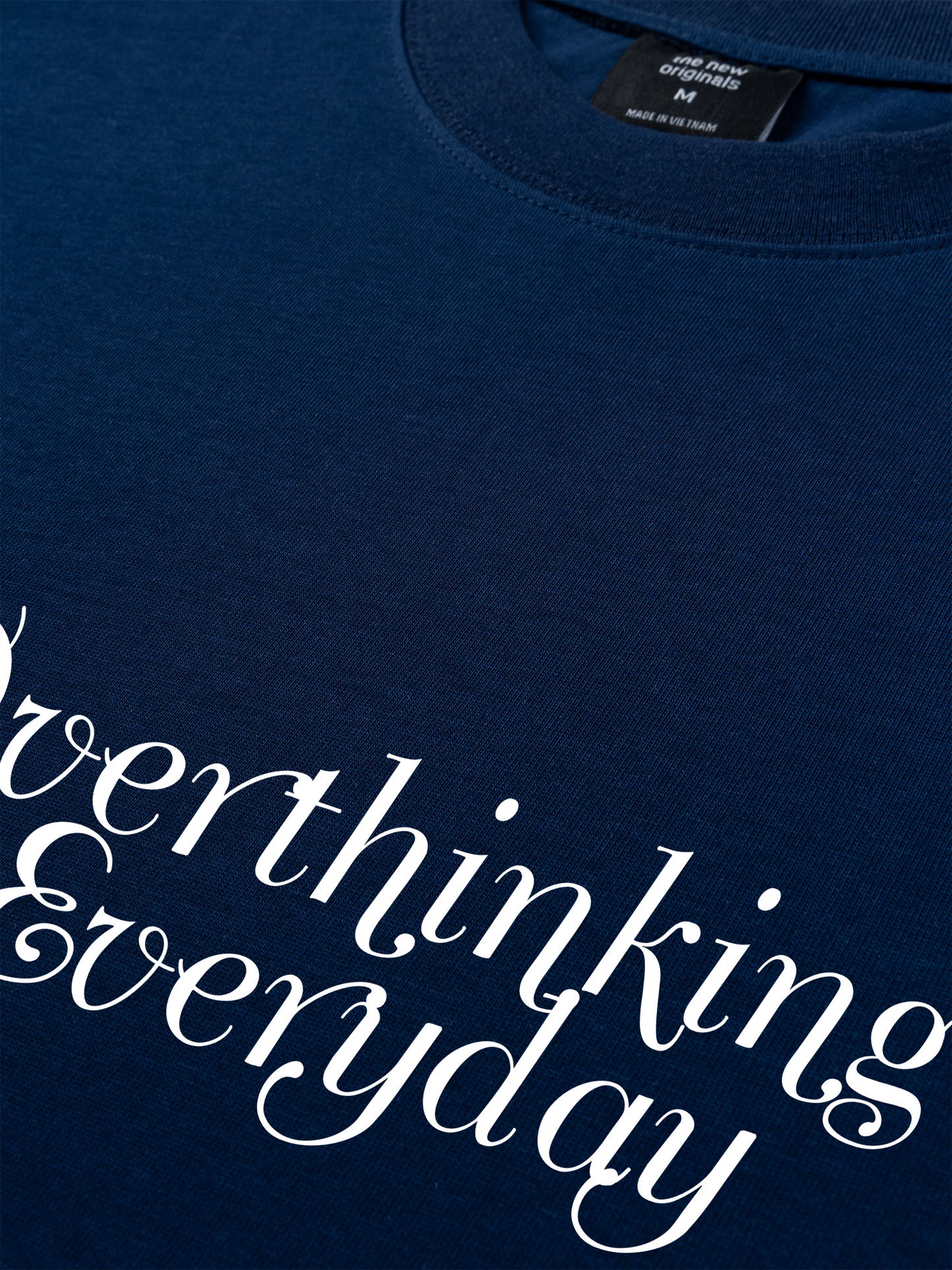 Áo Thun Relaxed Fit Overthinking Everyday