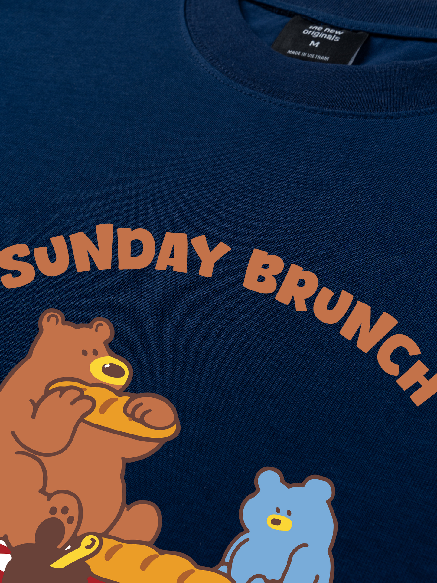 Áo Thun Relaxed Fit Sunday Brunch