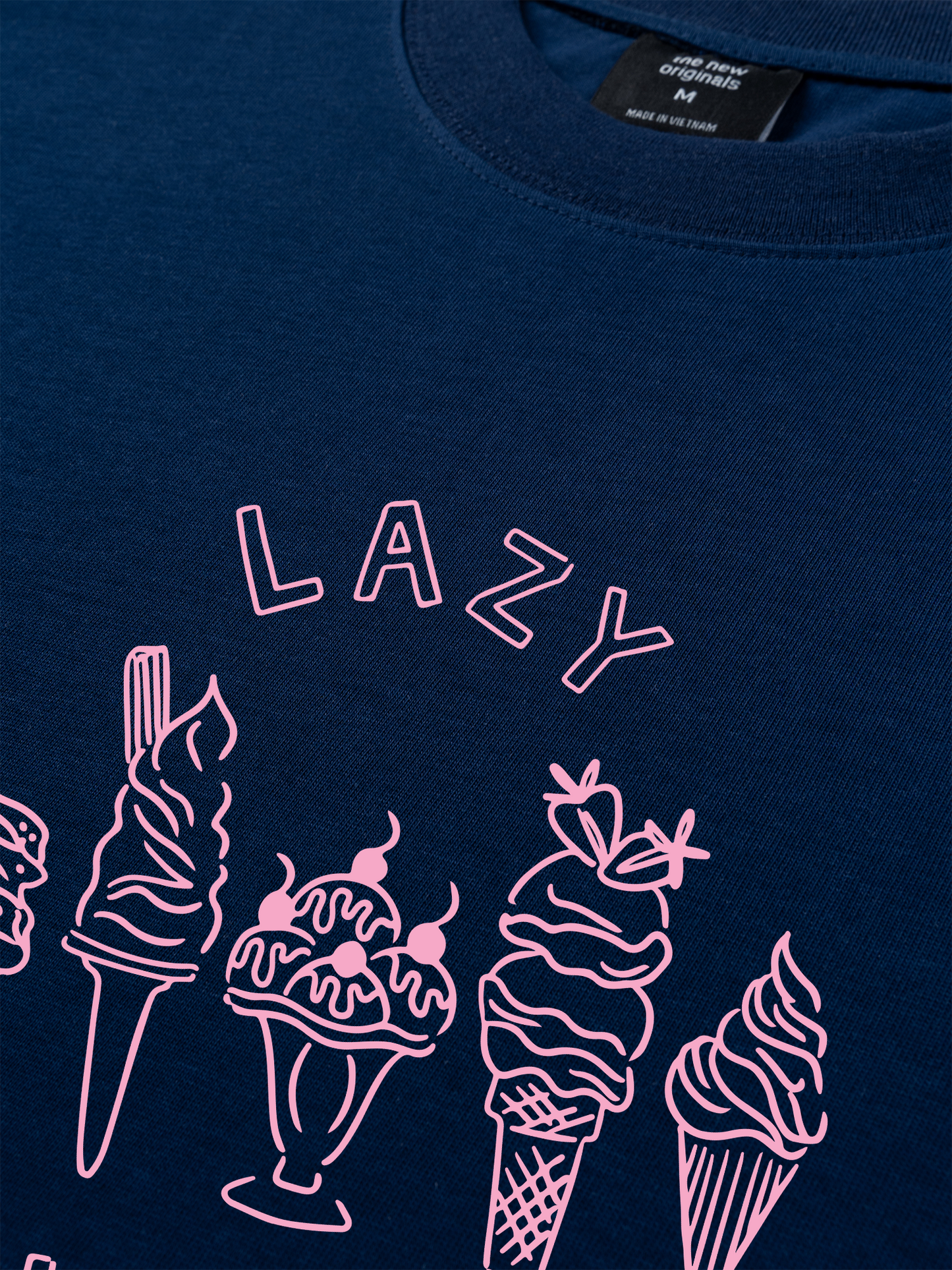 Áo Thun Relaxed Fit Lazy Sundae