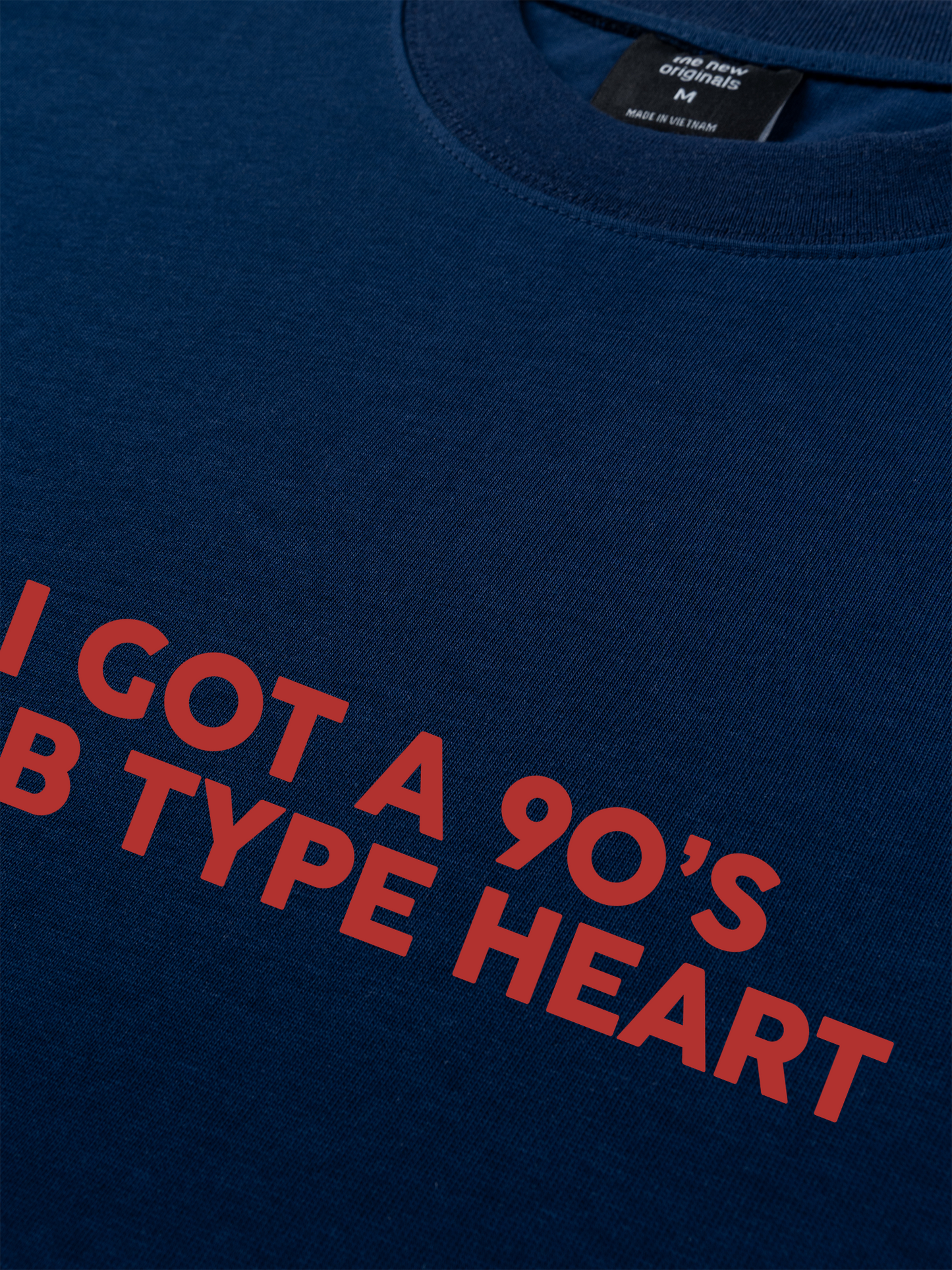 Áo Thun Relaxed Fit 90's Heart
