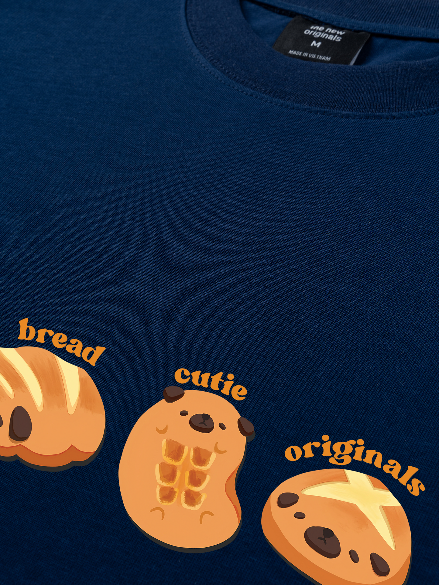 Áo Thun Relaxed Fit Sweet Pastry Cutie Bread
