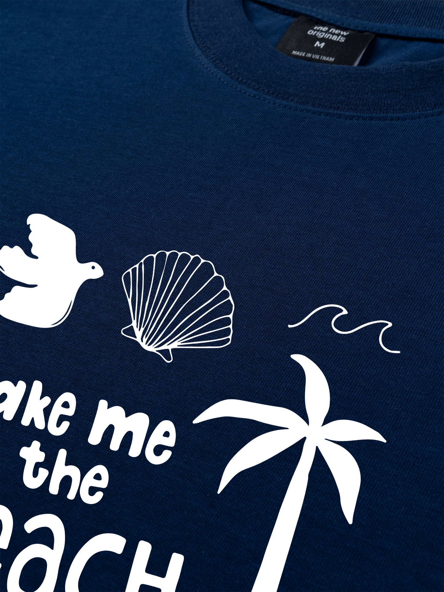 Áo Thun Relaxed Fit Take Me To The Beach