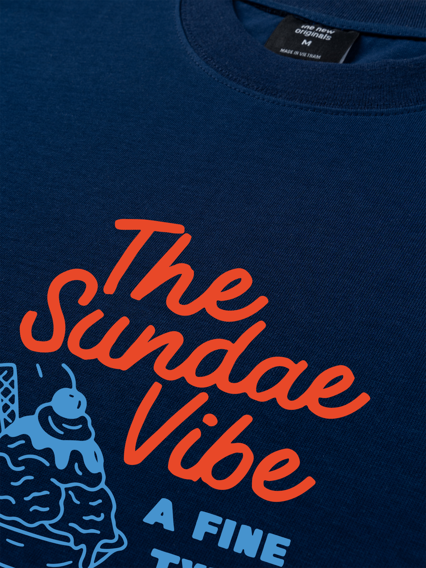 Áo Thun Relaxed Fit The Sundae Vibe