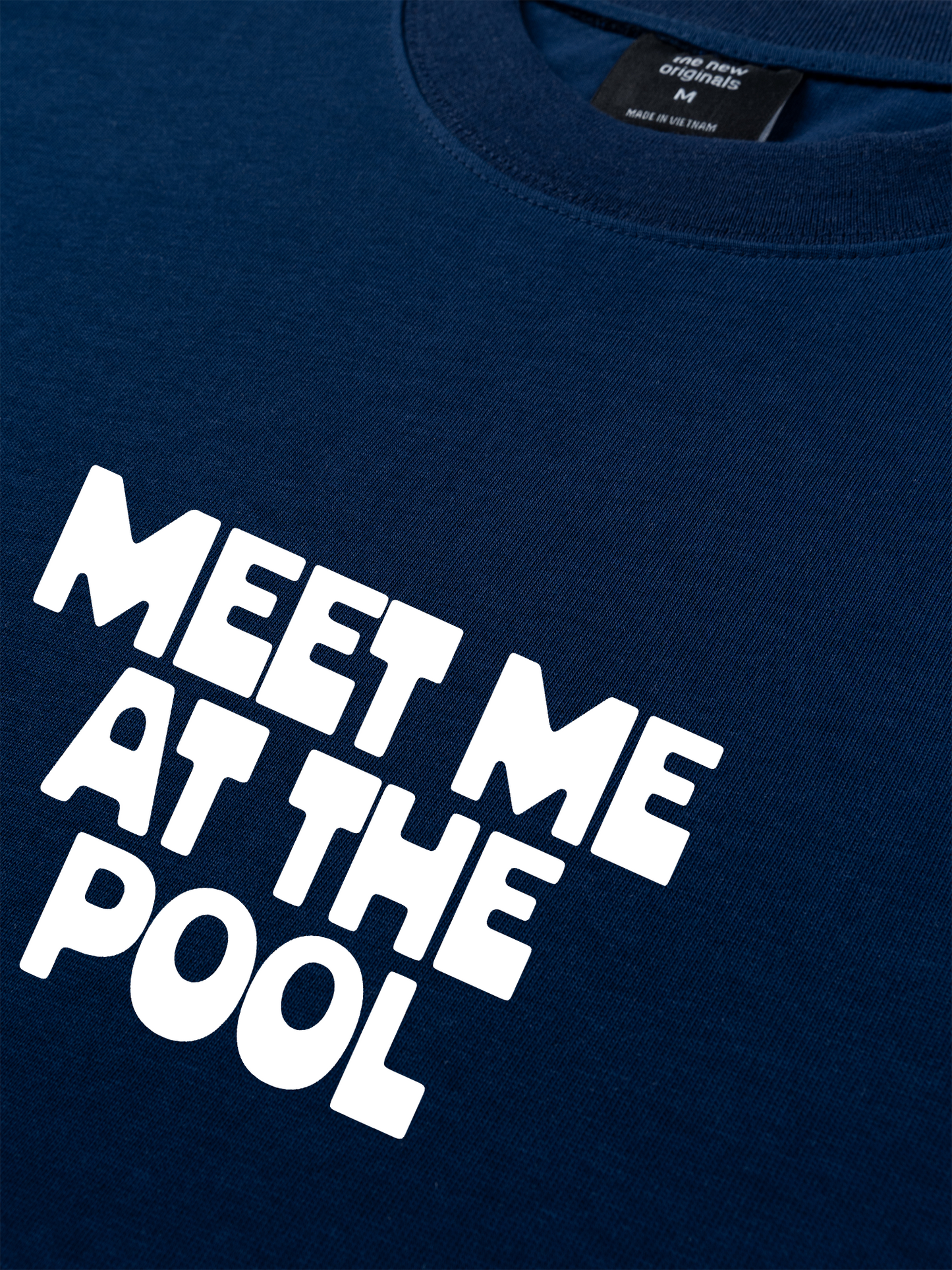 Áo Thun Relaxed Fit Meet Me At The Pool