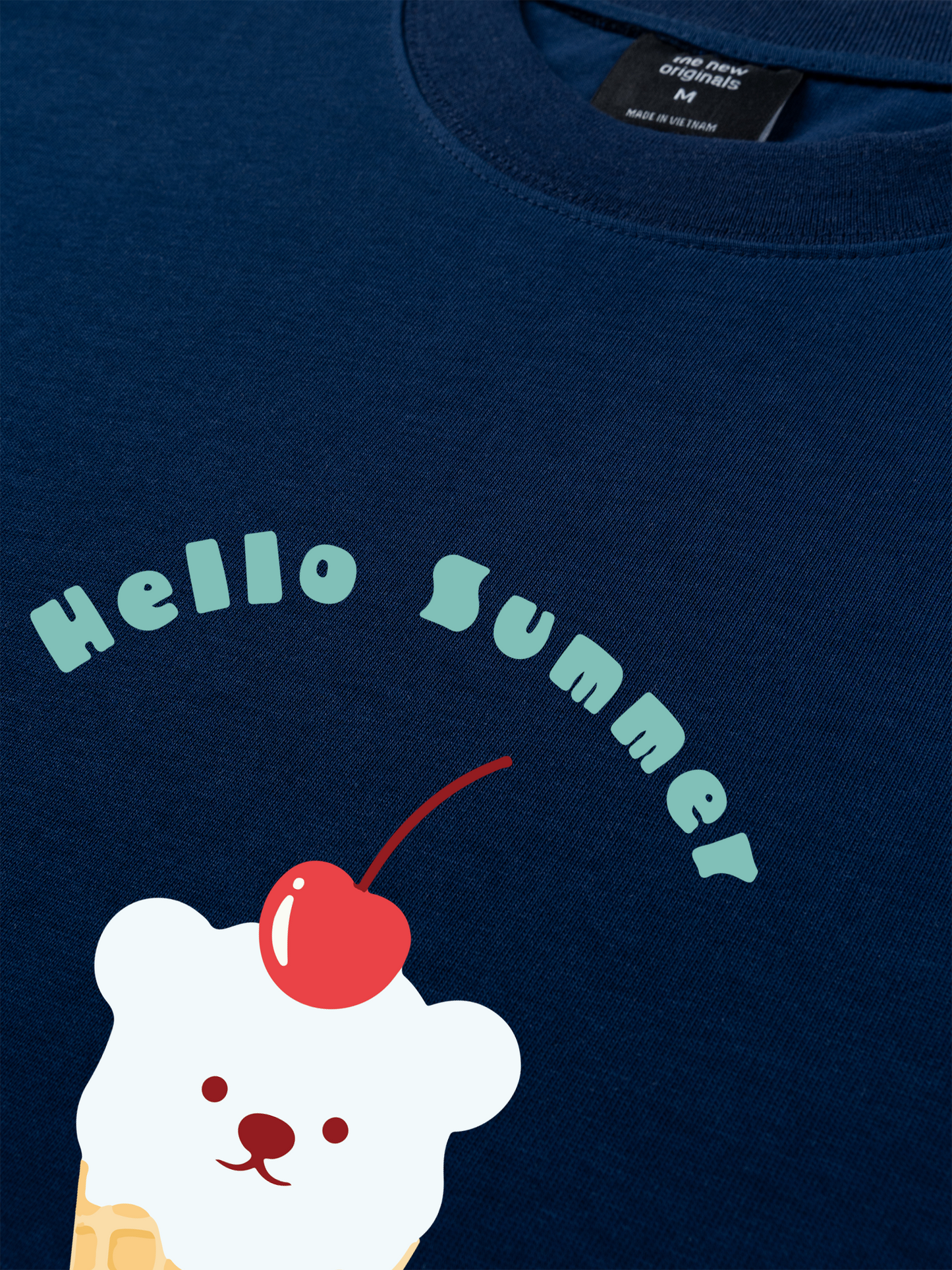 Áo Thun Relaxed Fit Hello Summer