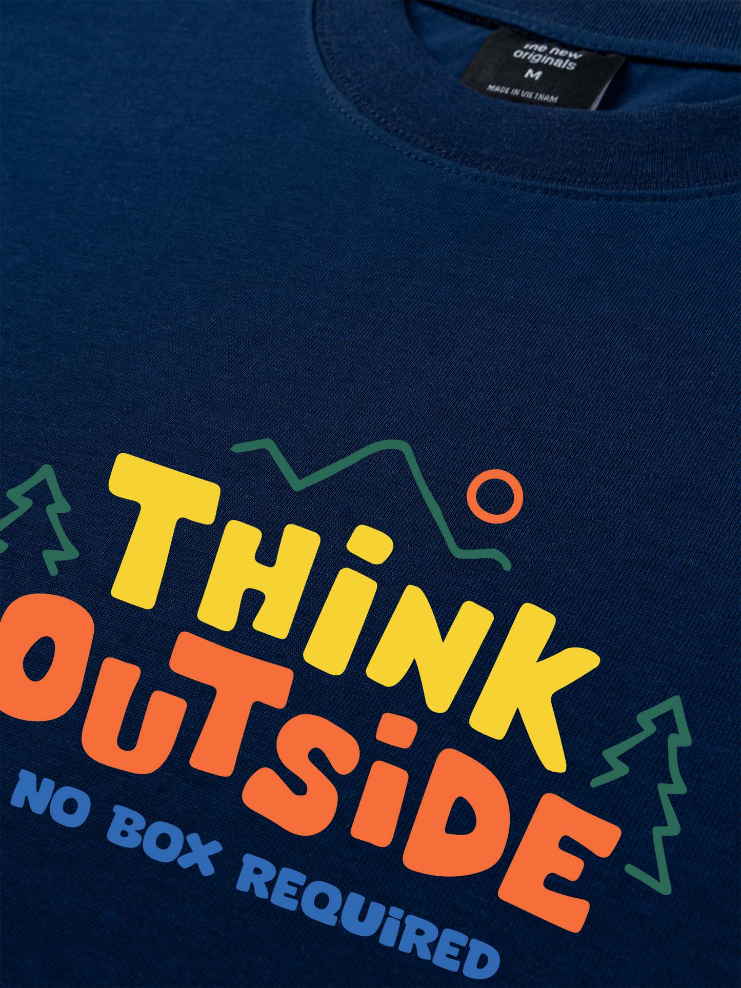 Áo Thun Relaxed Fit Think Outside