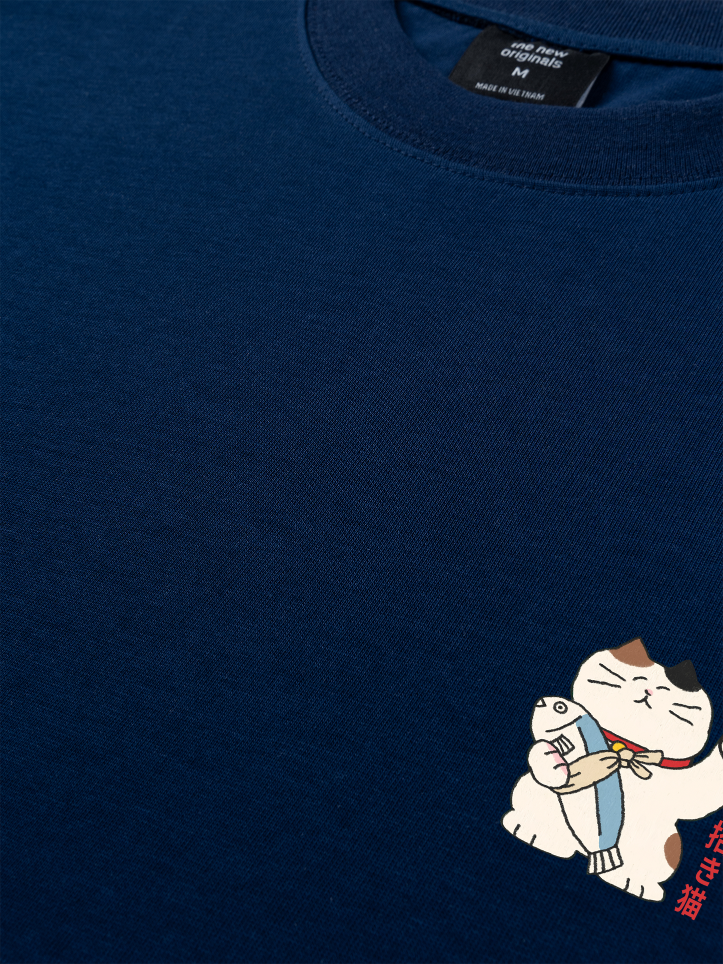 Áo Thun Relaxed Fit Maneki Neko
