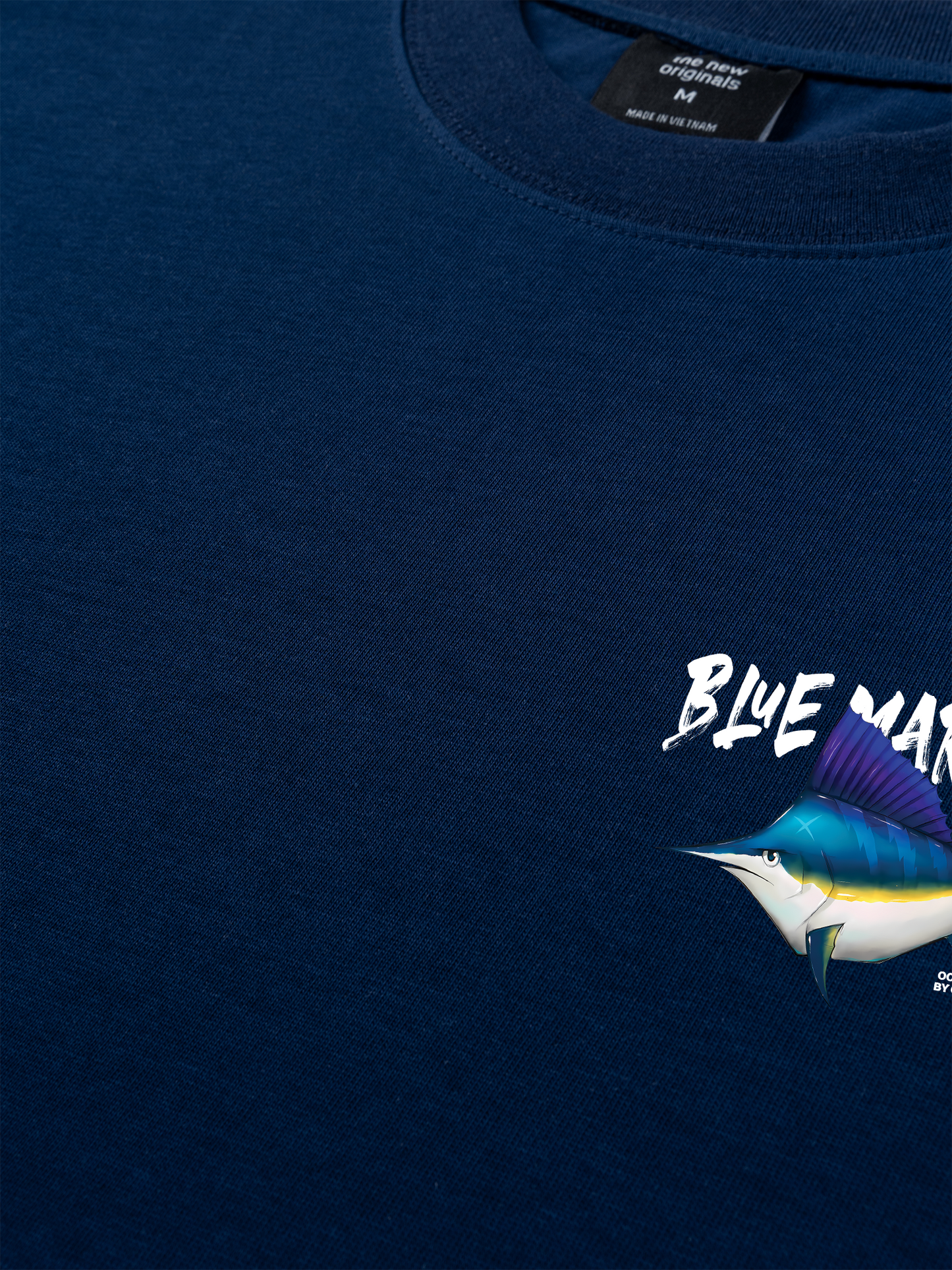 Áo Thun Relaxed Fit Ocean Blue Mariin