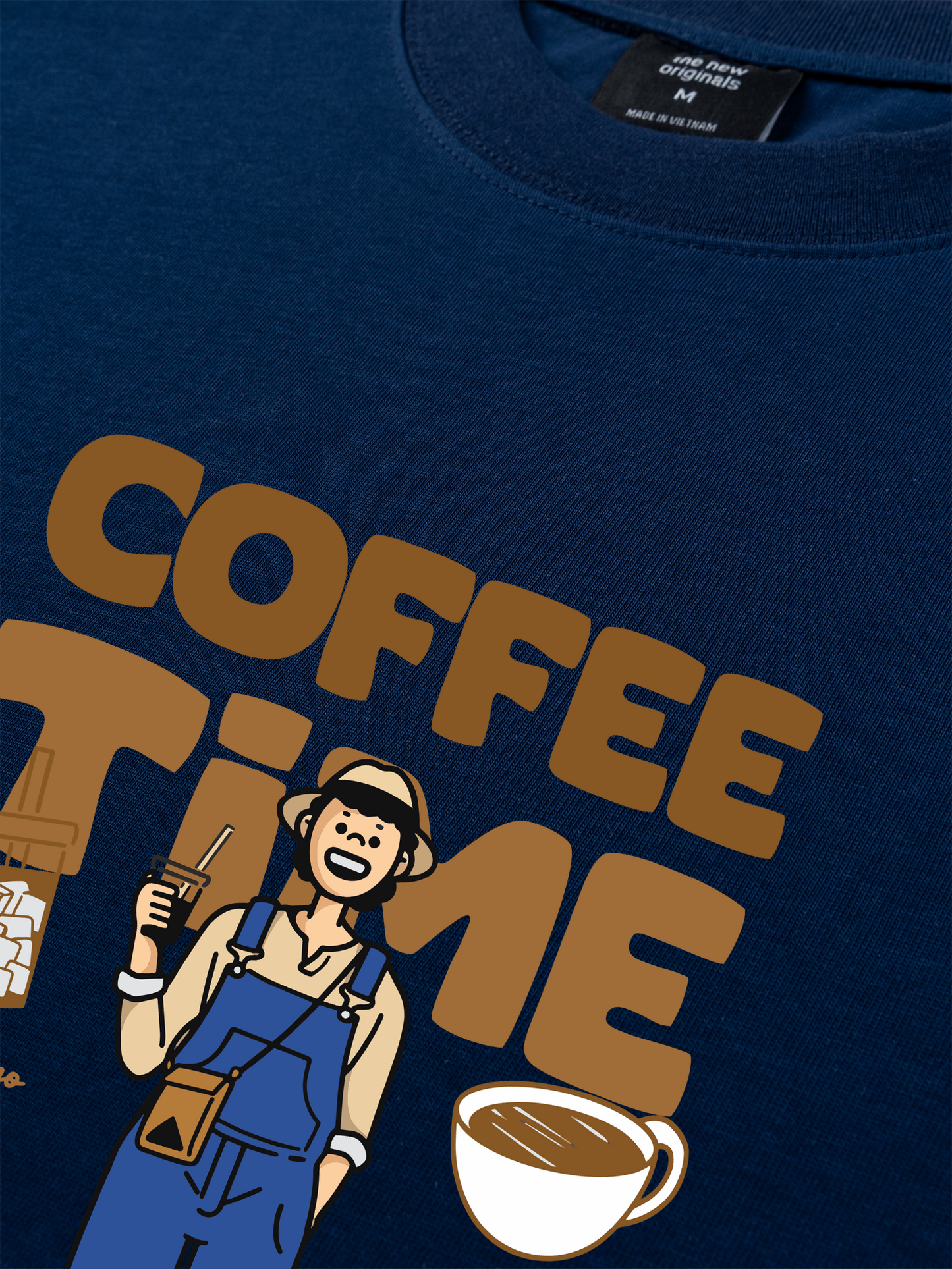 Áo Thun Relaxed Fit Coffee Time 2