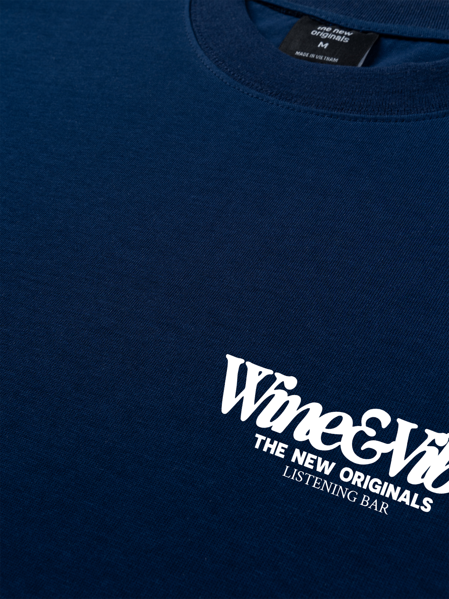 Áo Thun Relaxed Fit Wine & Vibe
