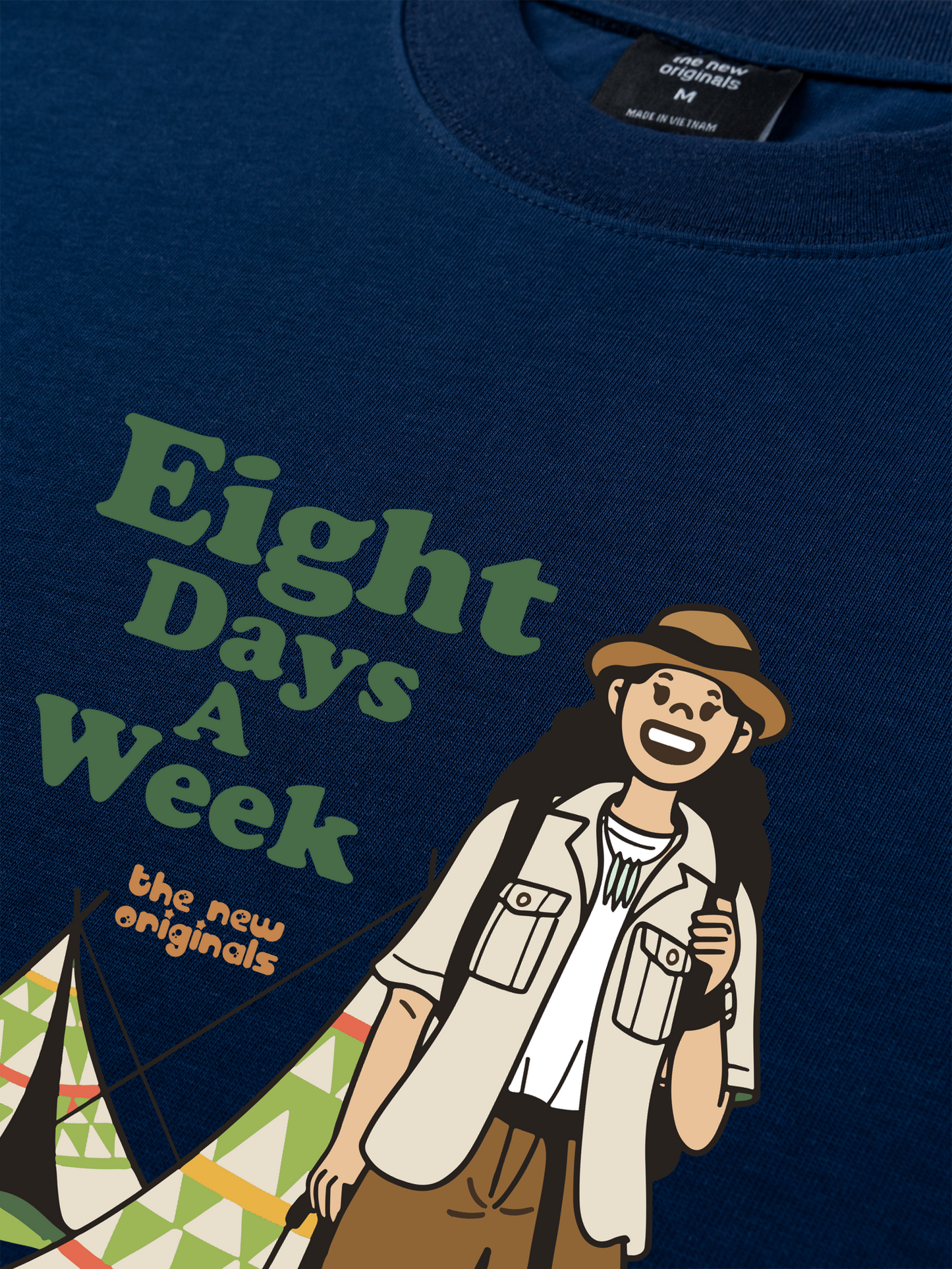 Áo Thun Relaxed Fit Eight Days A Week Girl