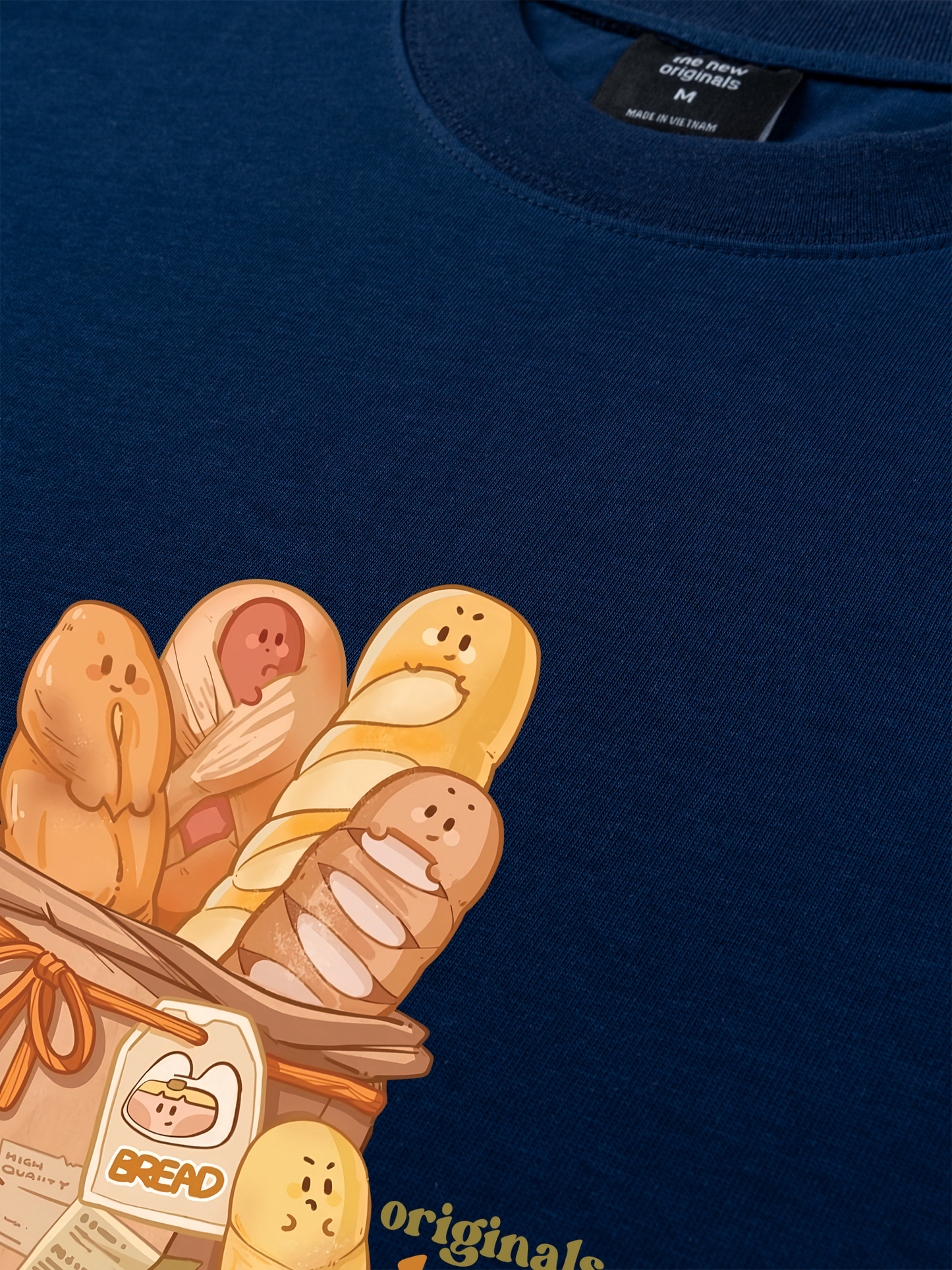 Áo Thun Relaxed Fit Sweet Pastry Love Bread