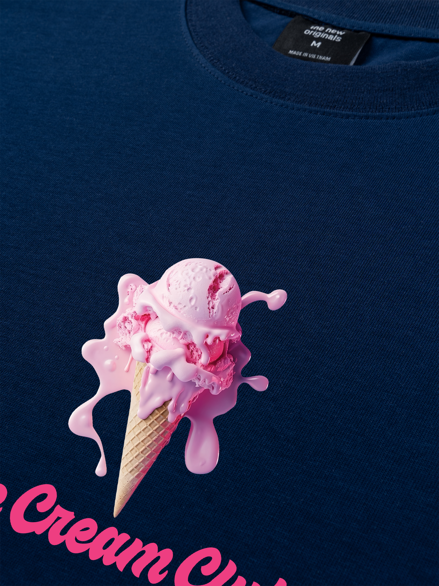 Áo Thun Relaxed Fit Ice Cream Club