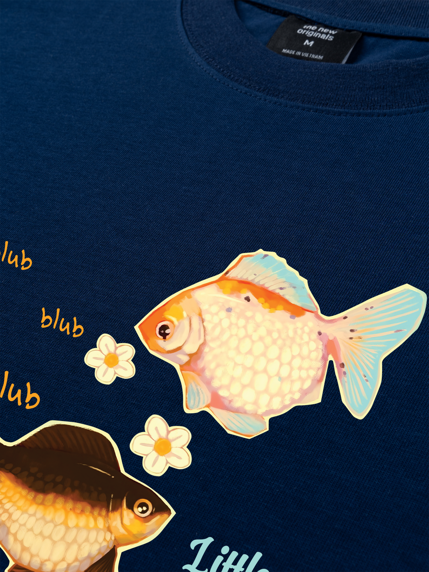 Áo Thun Relaxed Fit Little Goldfish