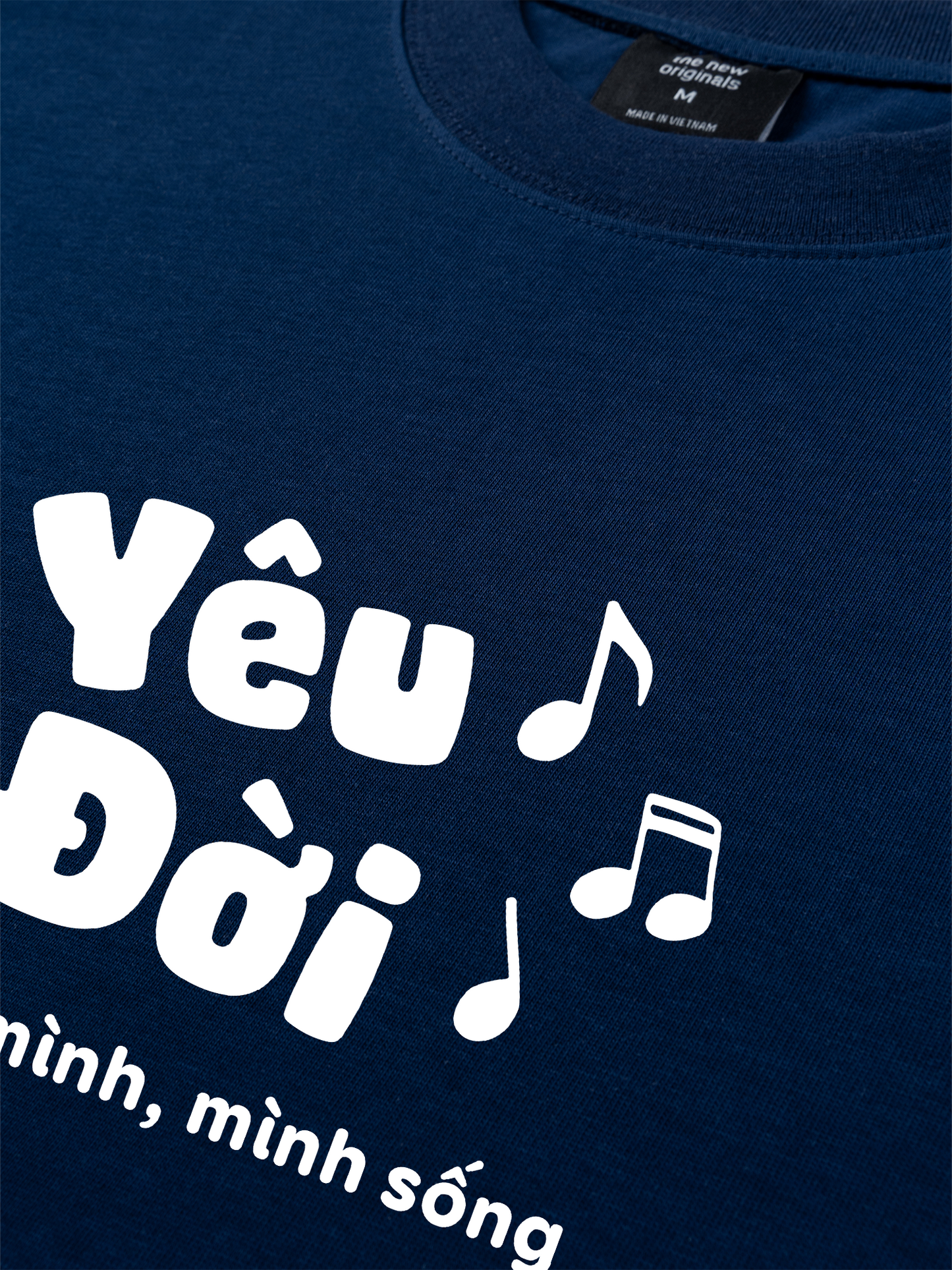 Áo Thun Relaxed Fit Yêu Đời