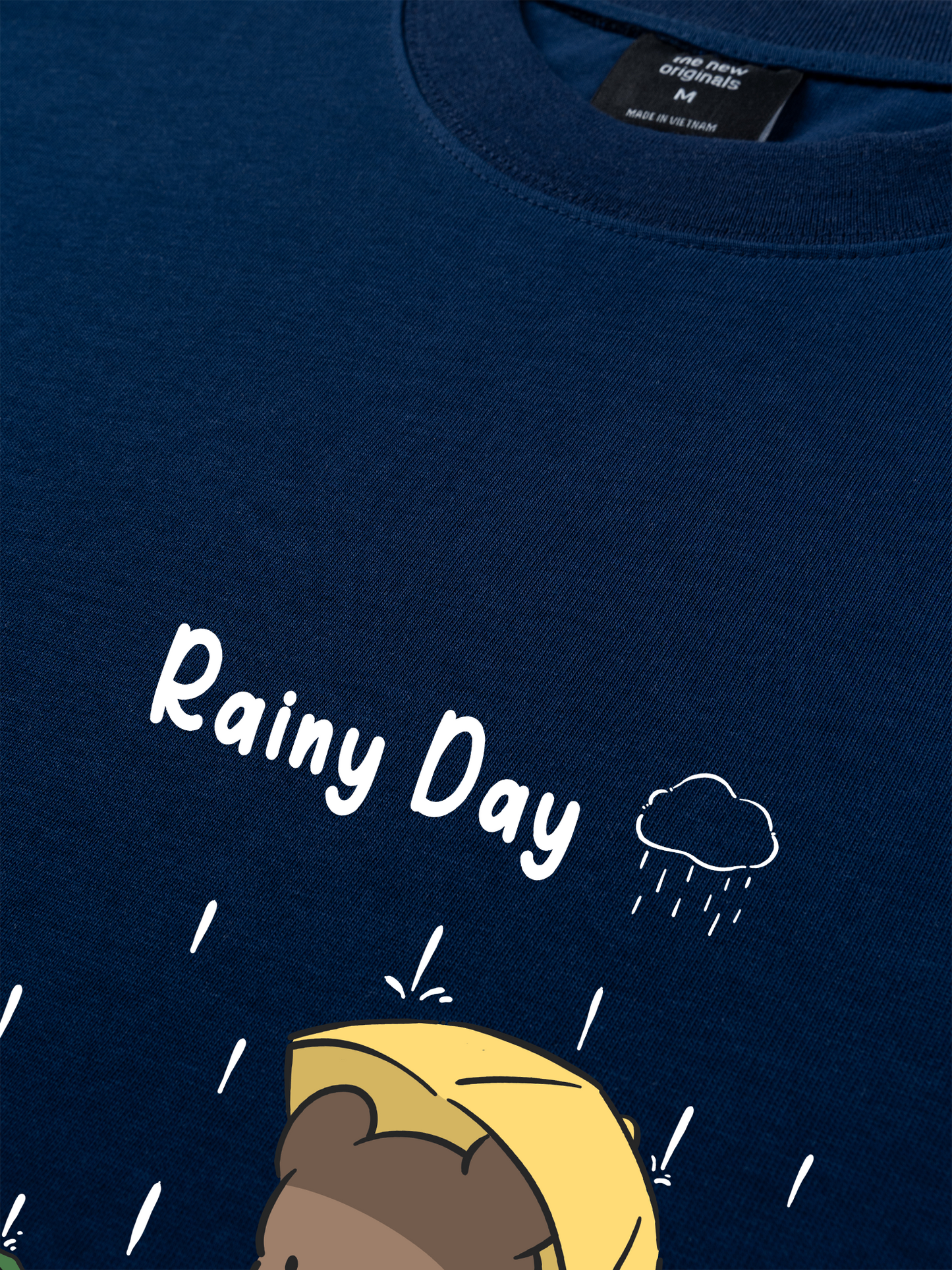 Áo Thun Relaxed Fit Teddy Land Teddy Rainy Day