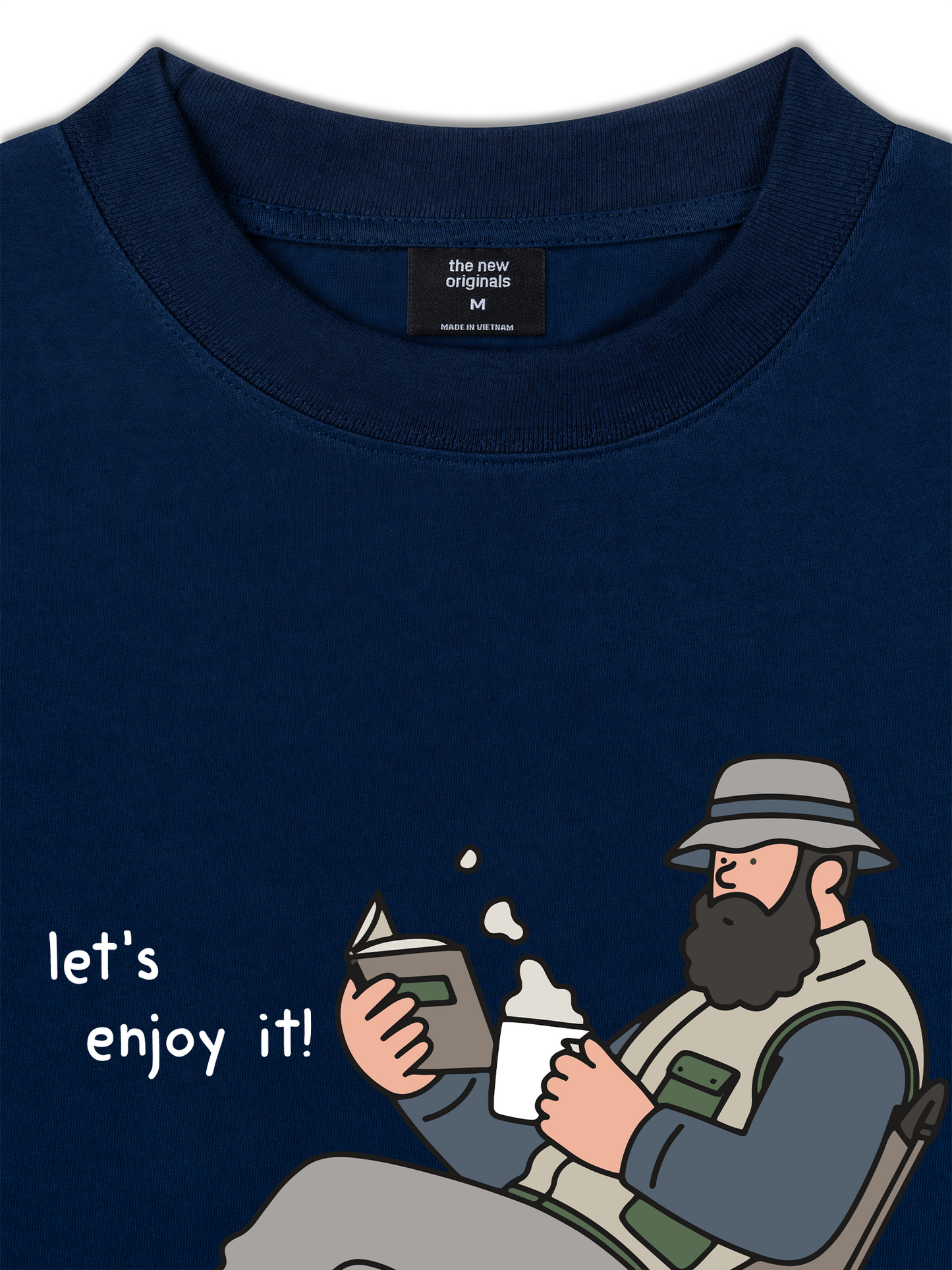 Áo Thun Relaxed Fit Let's Enjoy It