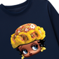 Áo Thun Dài Tay Flower Sun Knit Hat Cartoon Head