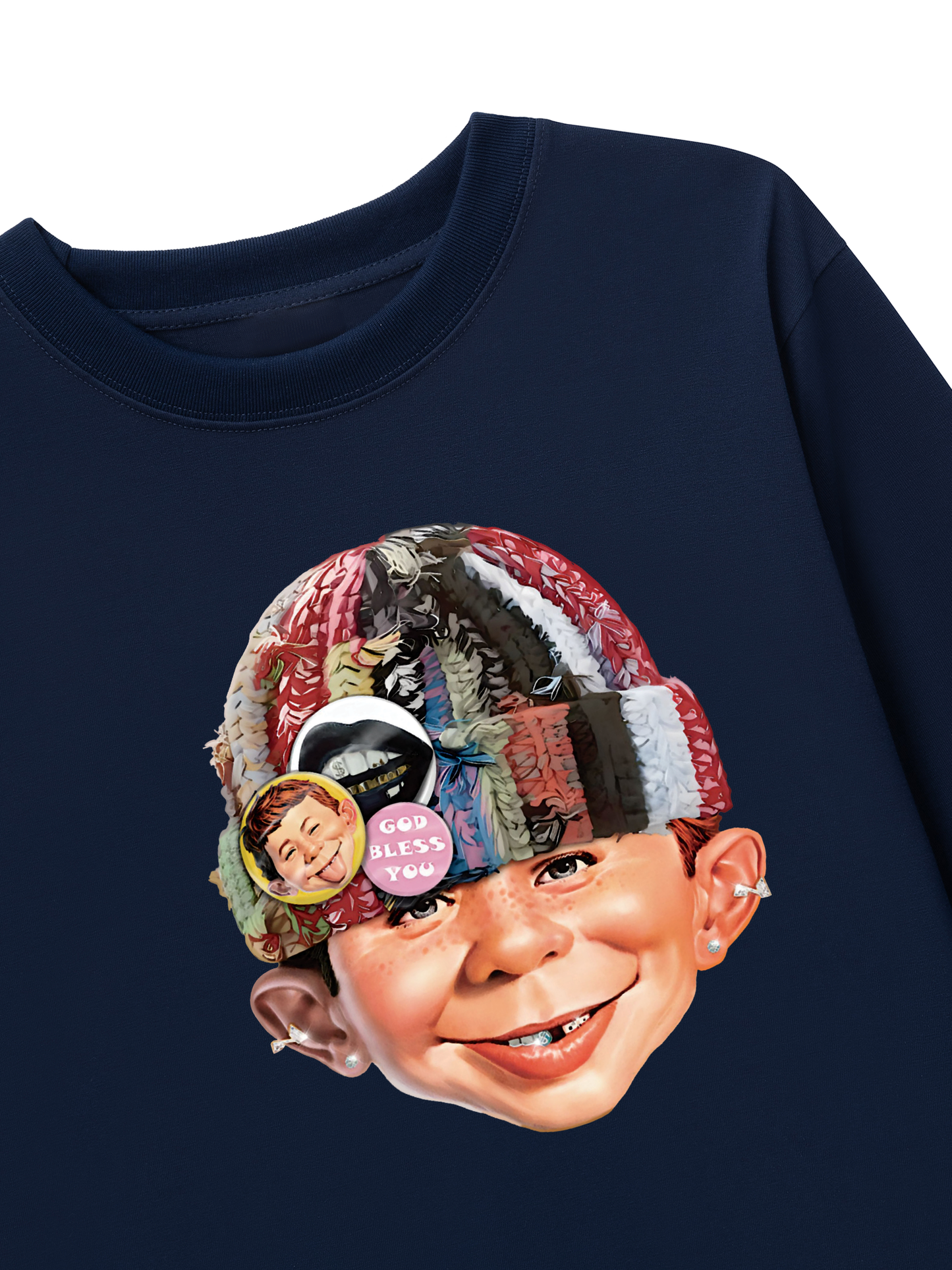 Áo Thun Dài Tay Bad Boy with Knit Cap