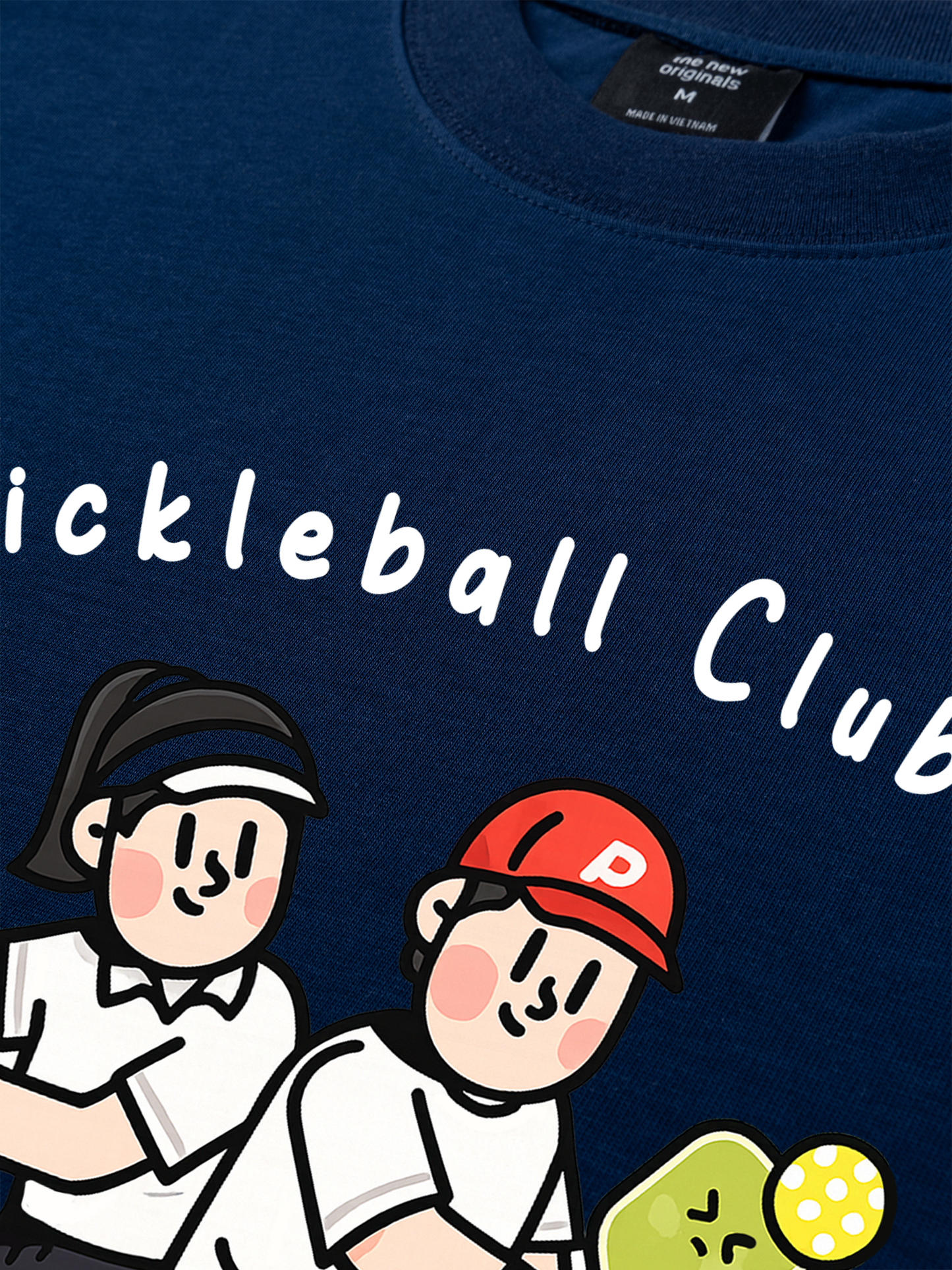 Áo Thun Relaxed Fit Go Outside Pickleball Club