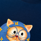 Áo Thun Relaxed Fit Clephane Meow