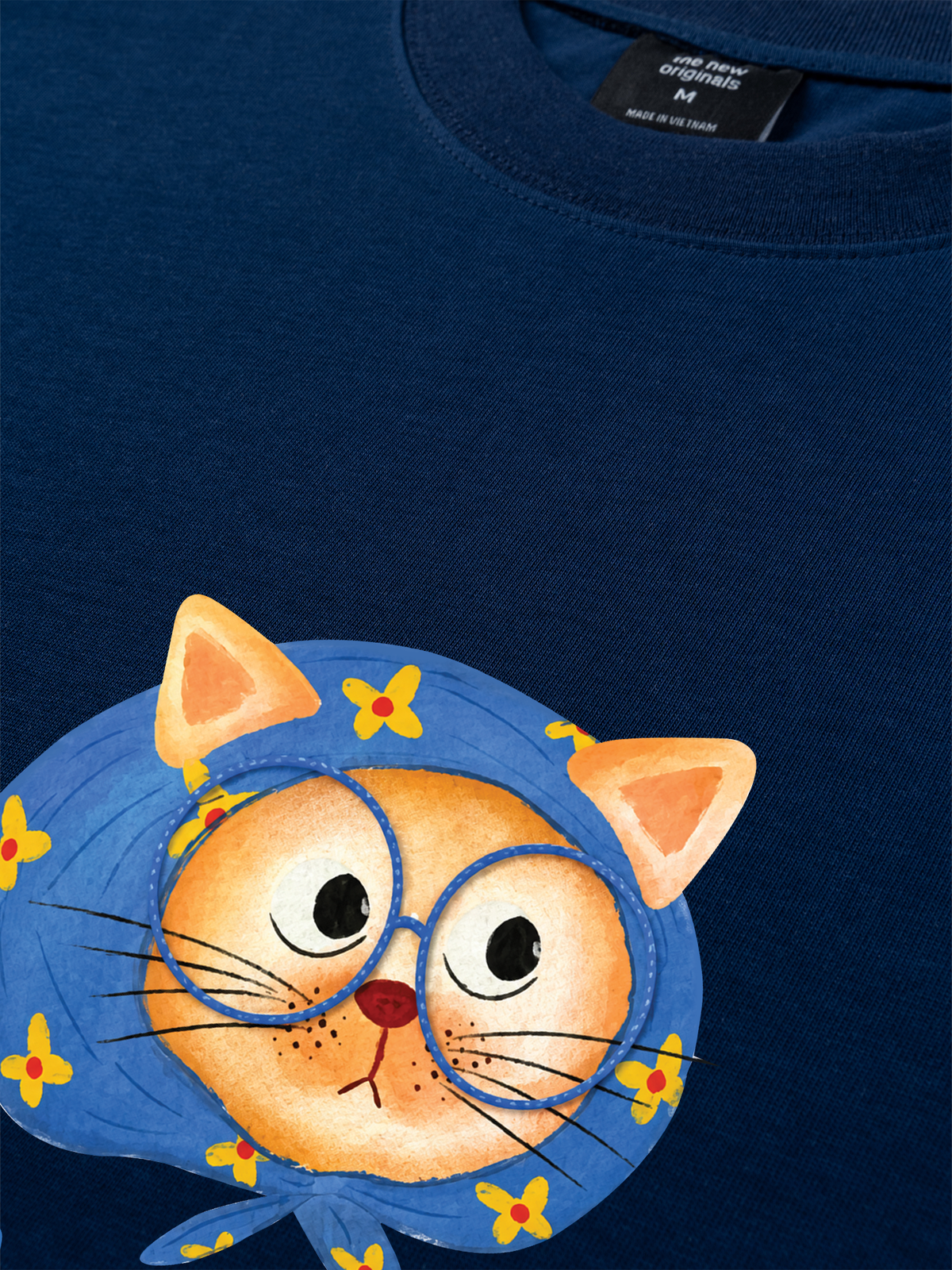 Áo Thun Relaxed Fit Clephane Meow