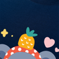 Áo Thun Relaxed Fit Pineapple Cutie Elephant