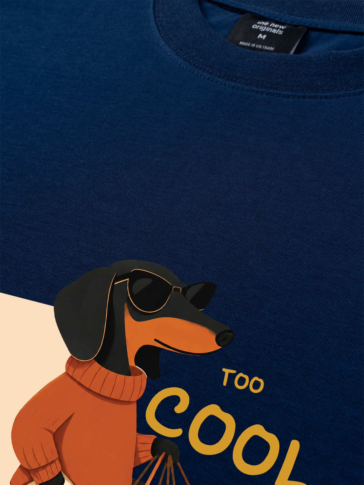Áo Thun Relaxed Fit Too Cool To Care
