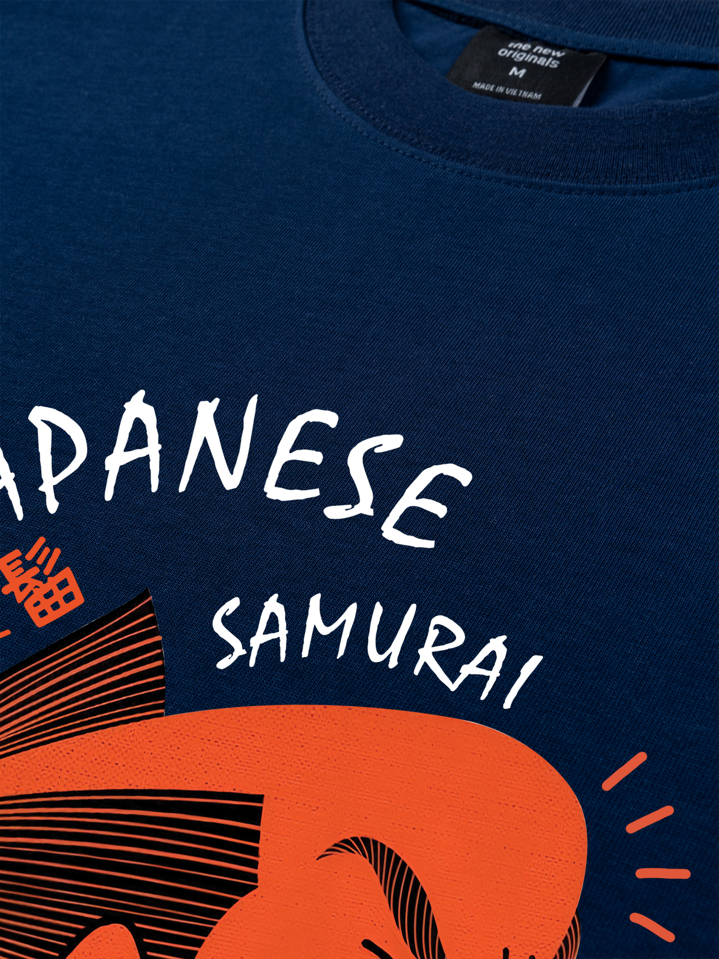 Áo Thun Relaxed Fit Japan Spirit Samurai