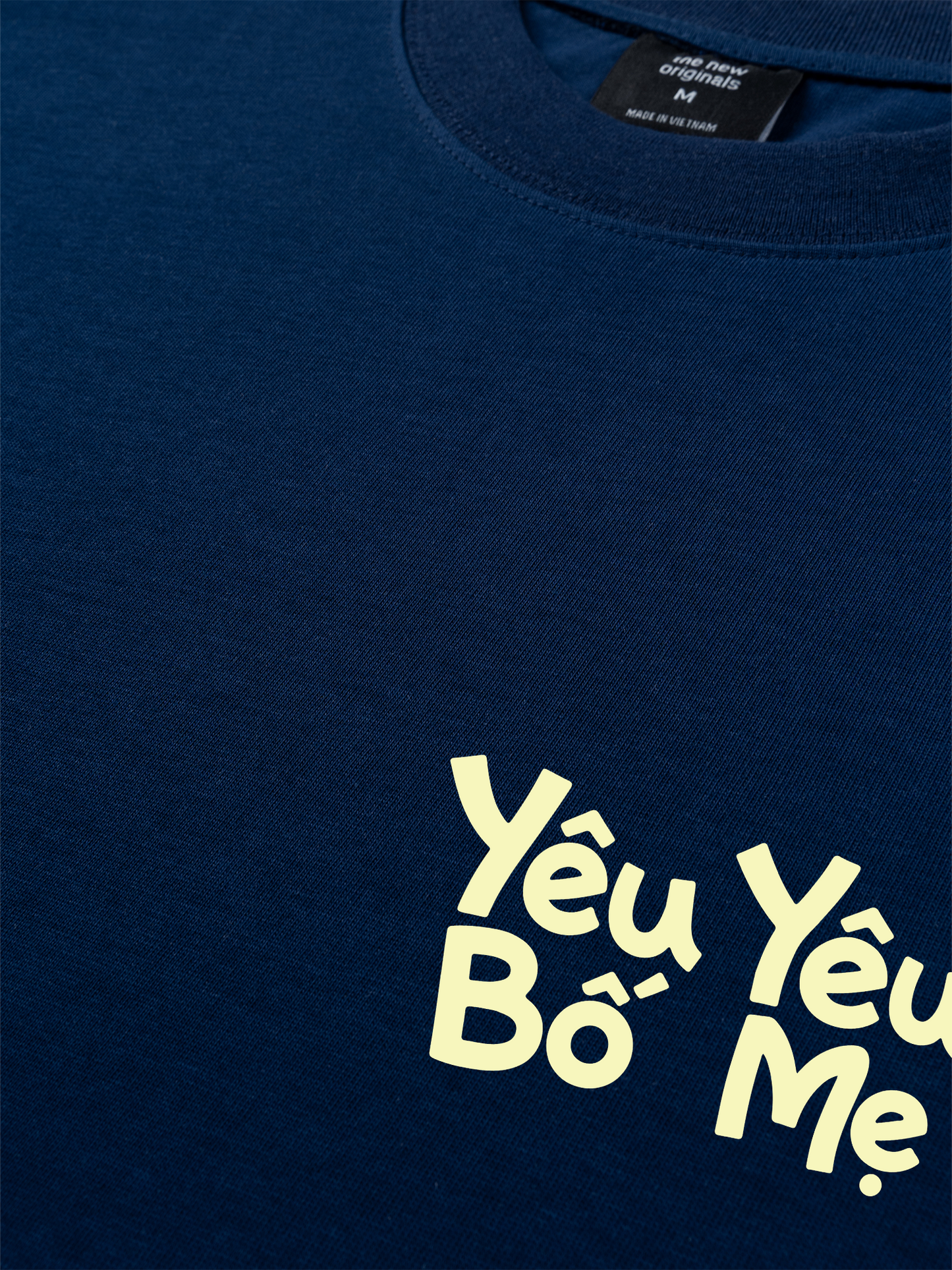 Áo Thun Relaxed Fit Yêu Bố Yêu Mẹ Yêu Cả Nhà Mình