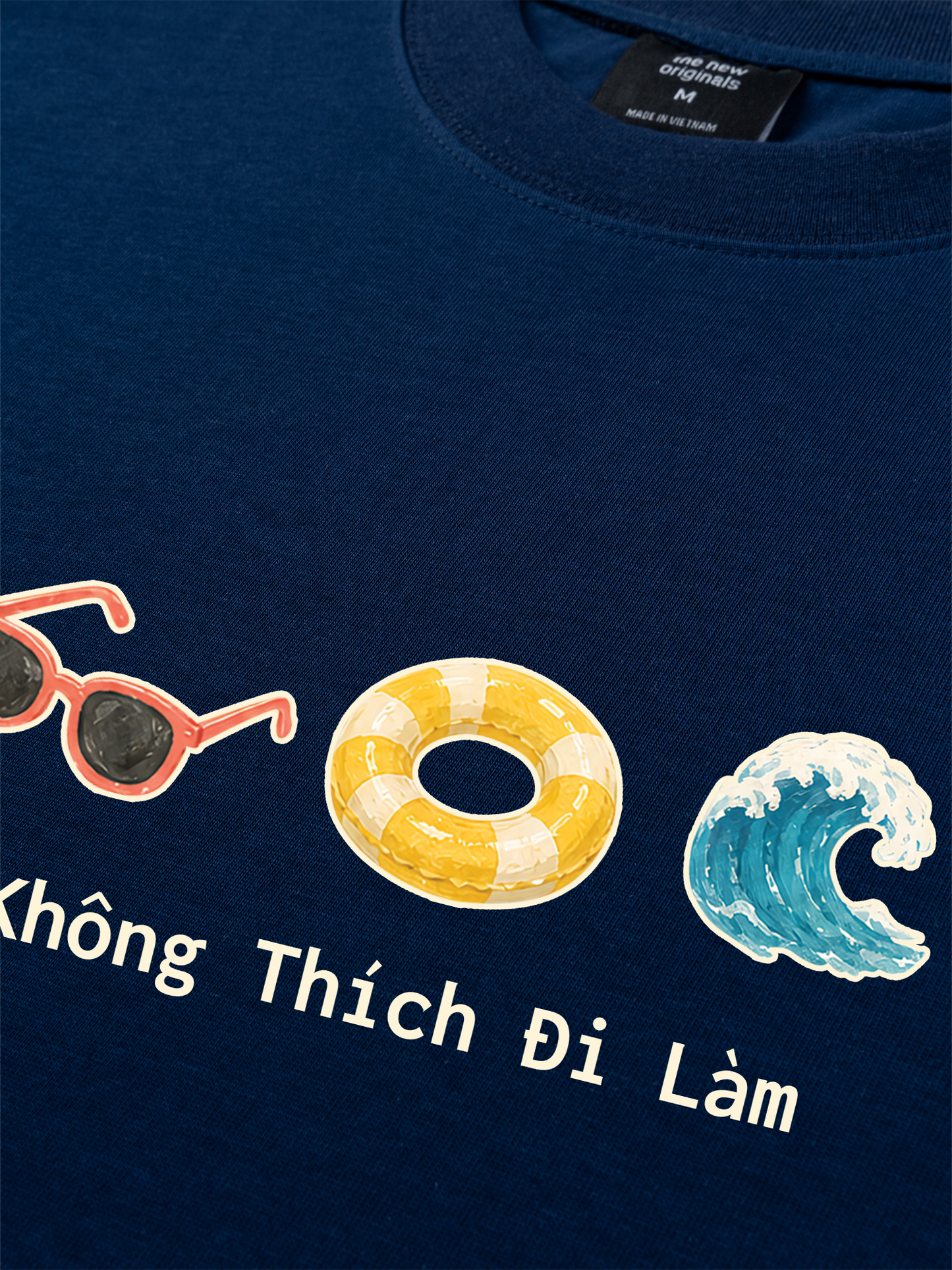 Áo Thun Relaxed Fit Không Thích Đi Làm