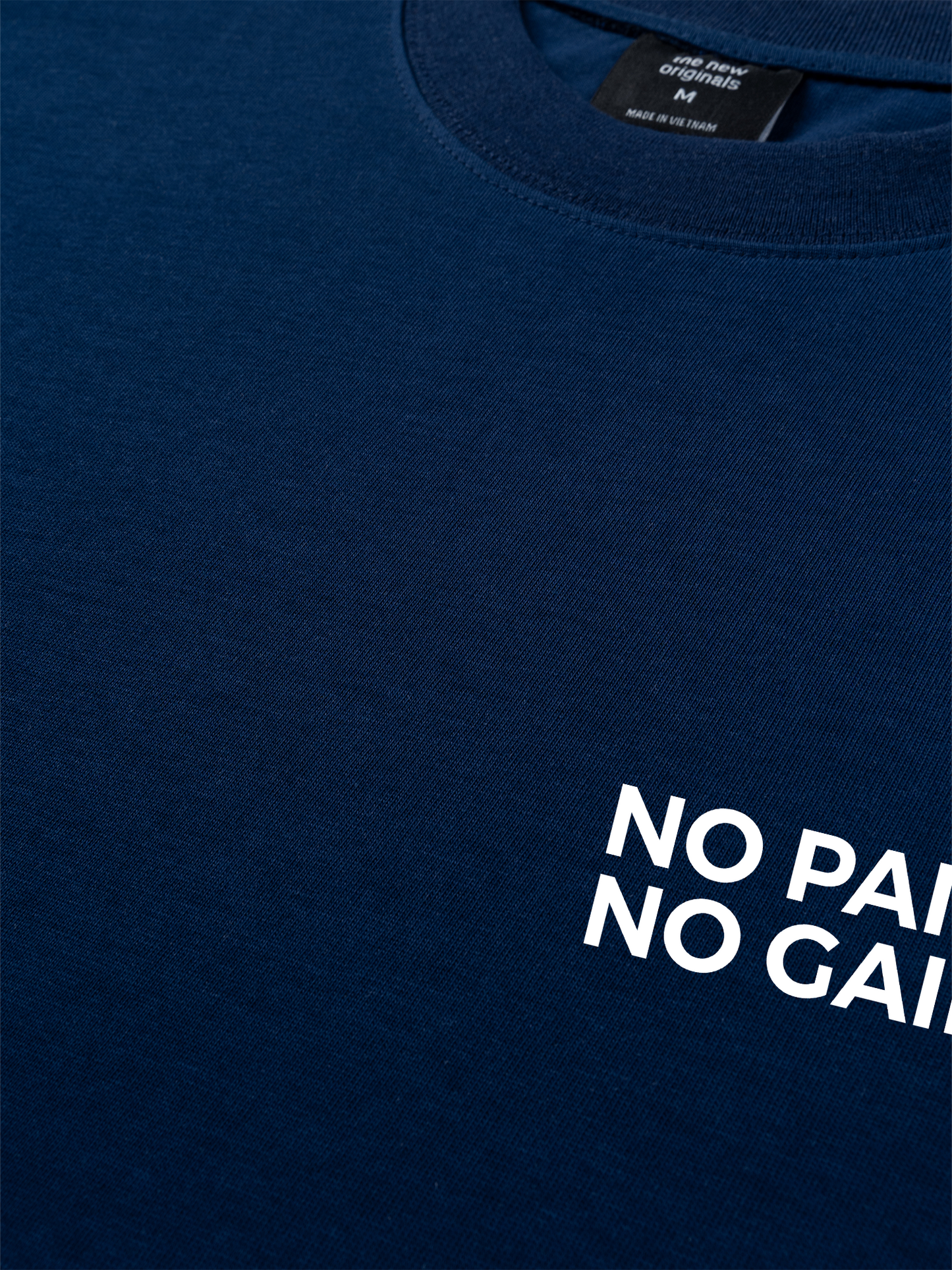 Áo Thun Relaxed Fit No Pain No Gain