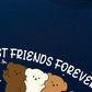 Áo Thun Relaxed Fit Teddy Land Best Friends Forever