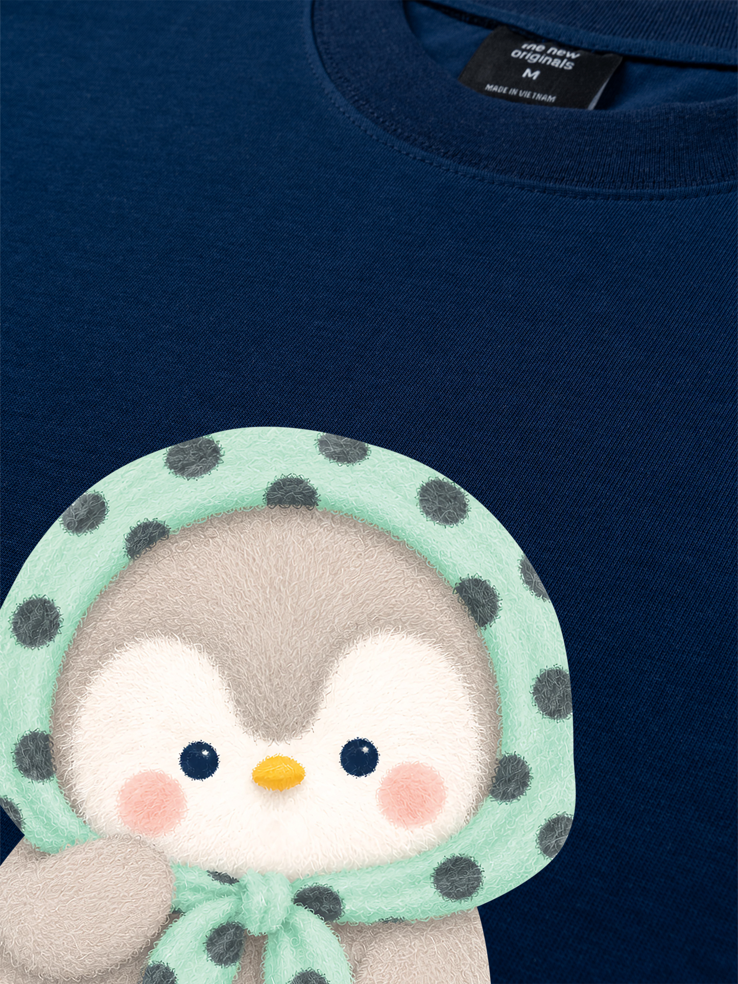 Áo Thun Relaxed Fit Penguin Babe
