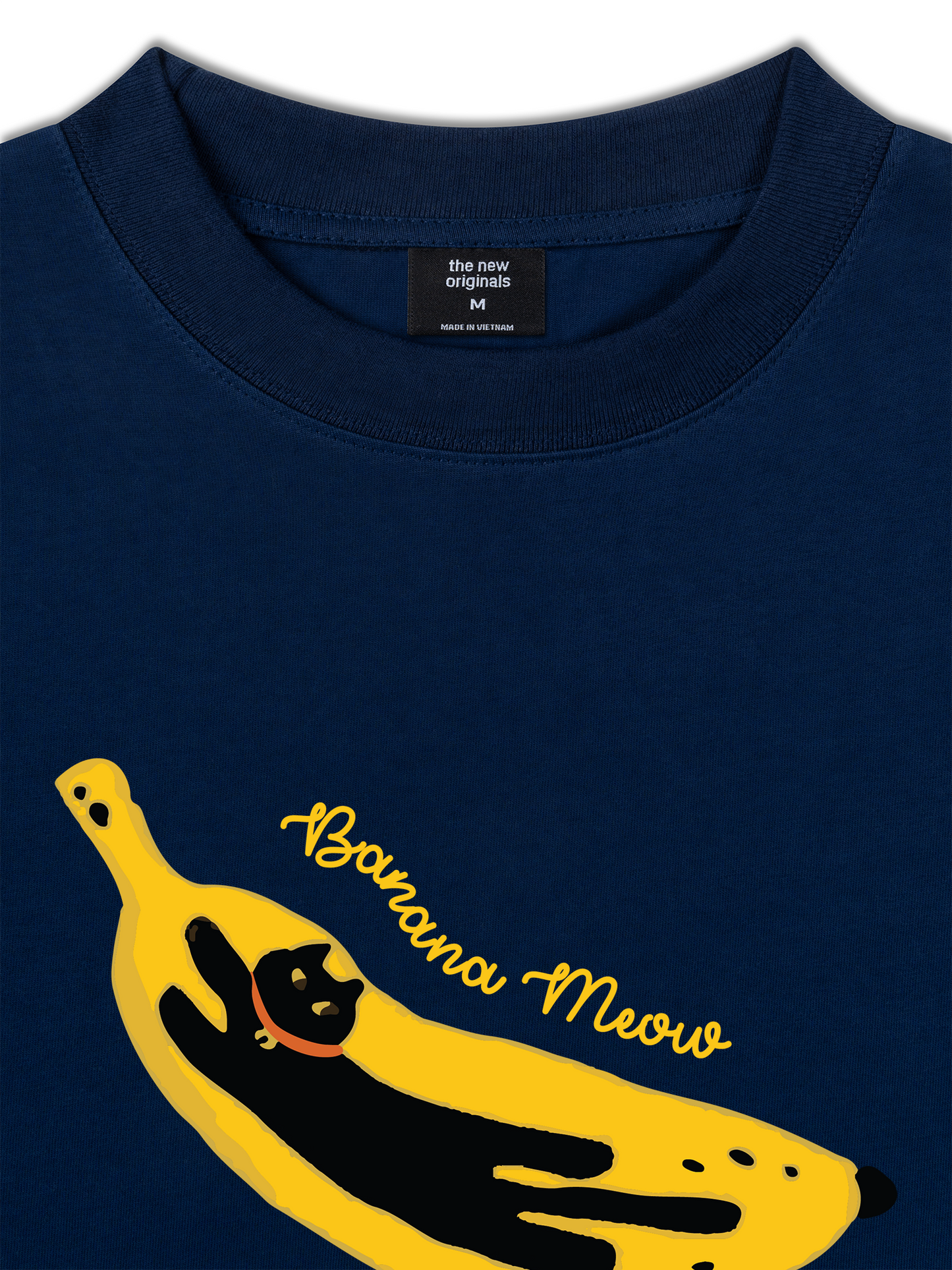 Áo Thun Relaxed Fit Banana Meow