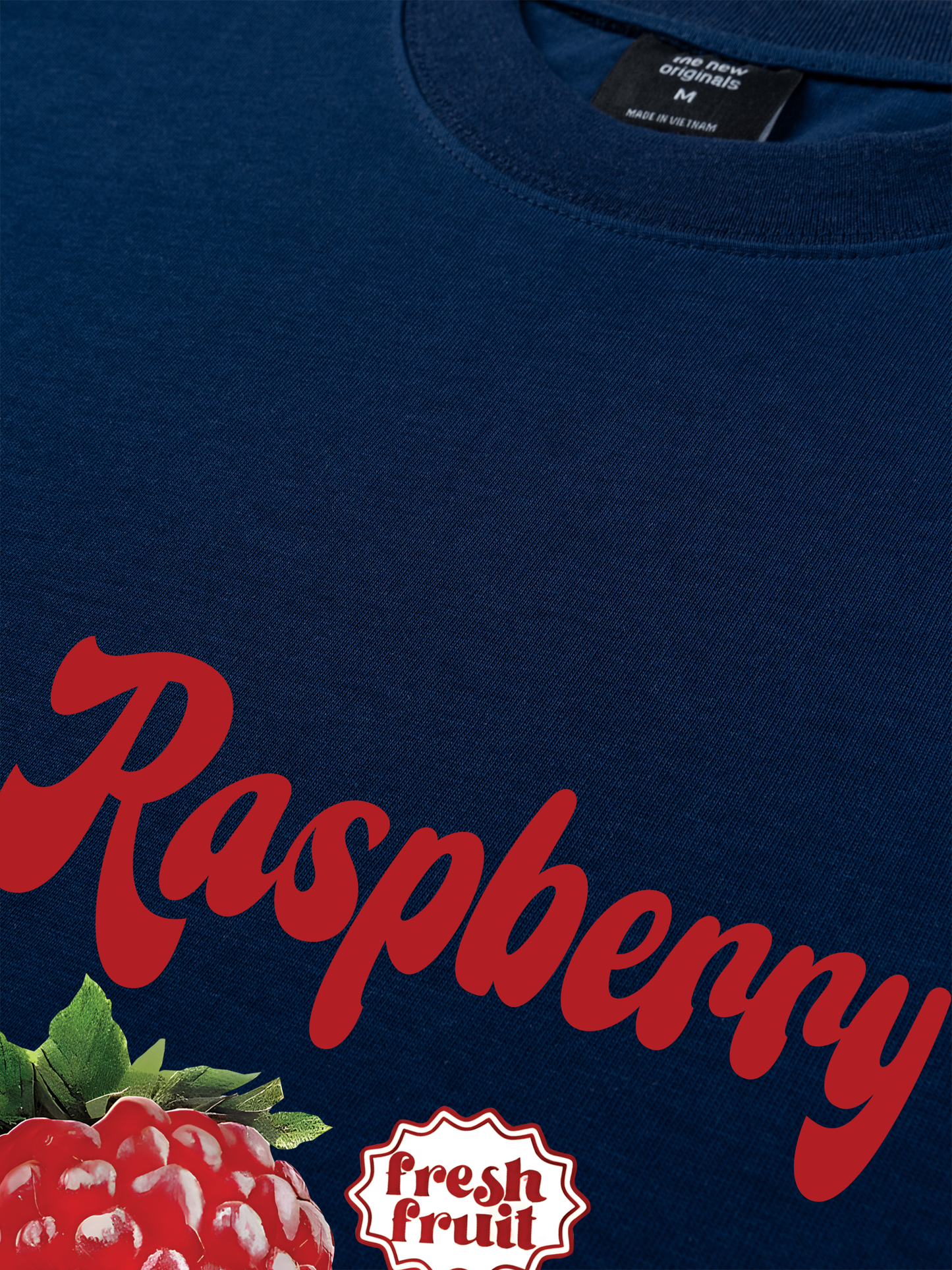 Áo Thun Relaxed Fit Summer Vibes Raspberry