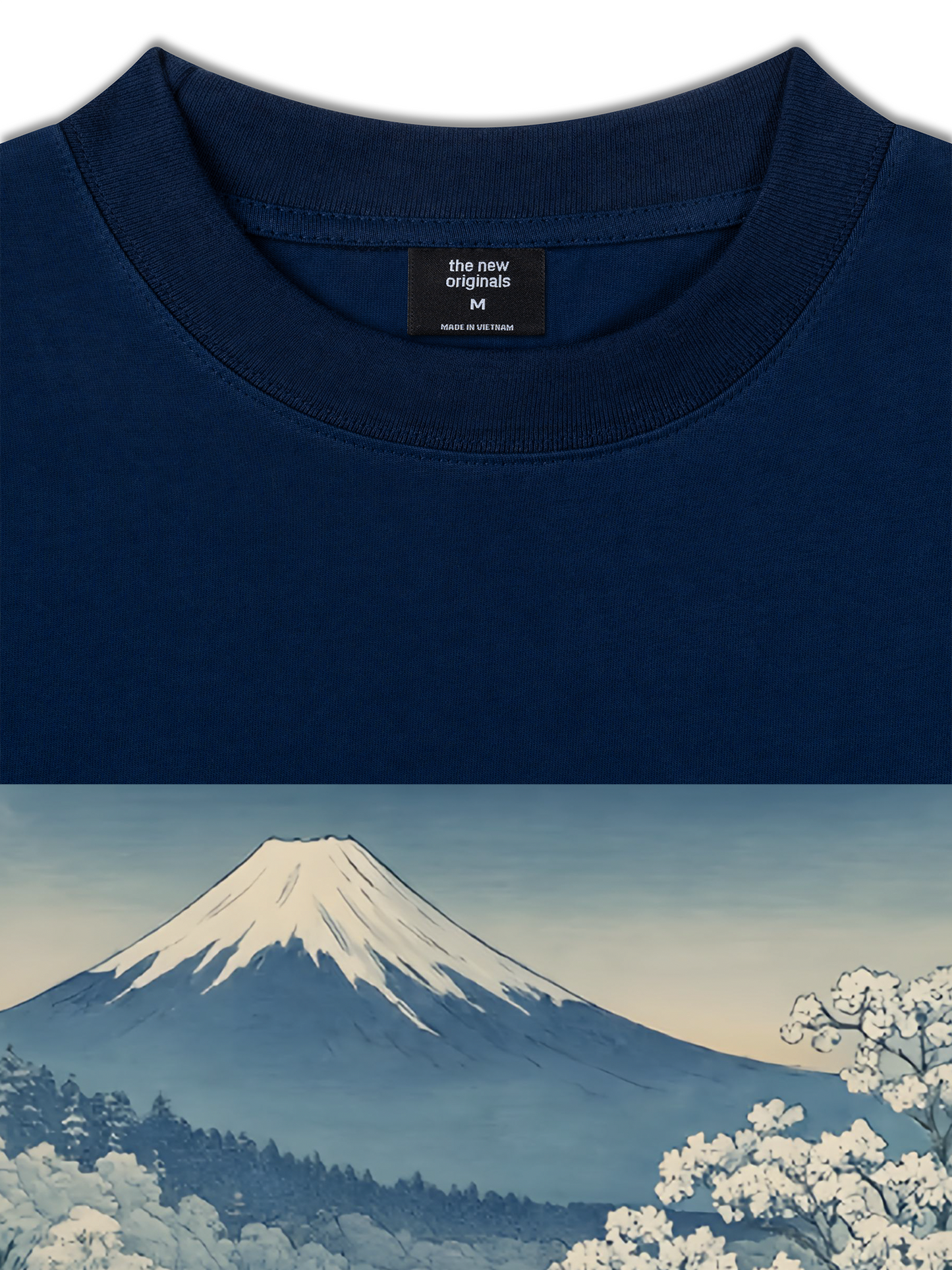 Áo Thun Relaxed Fit Mount Fuji