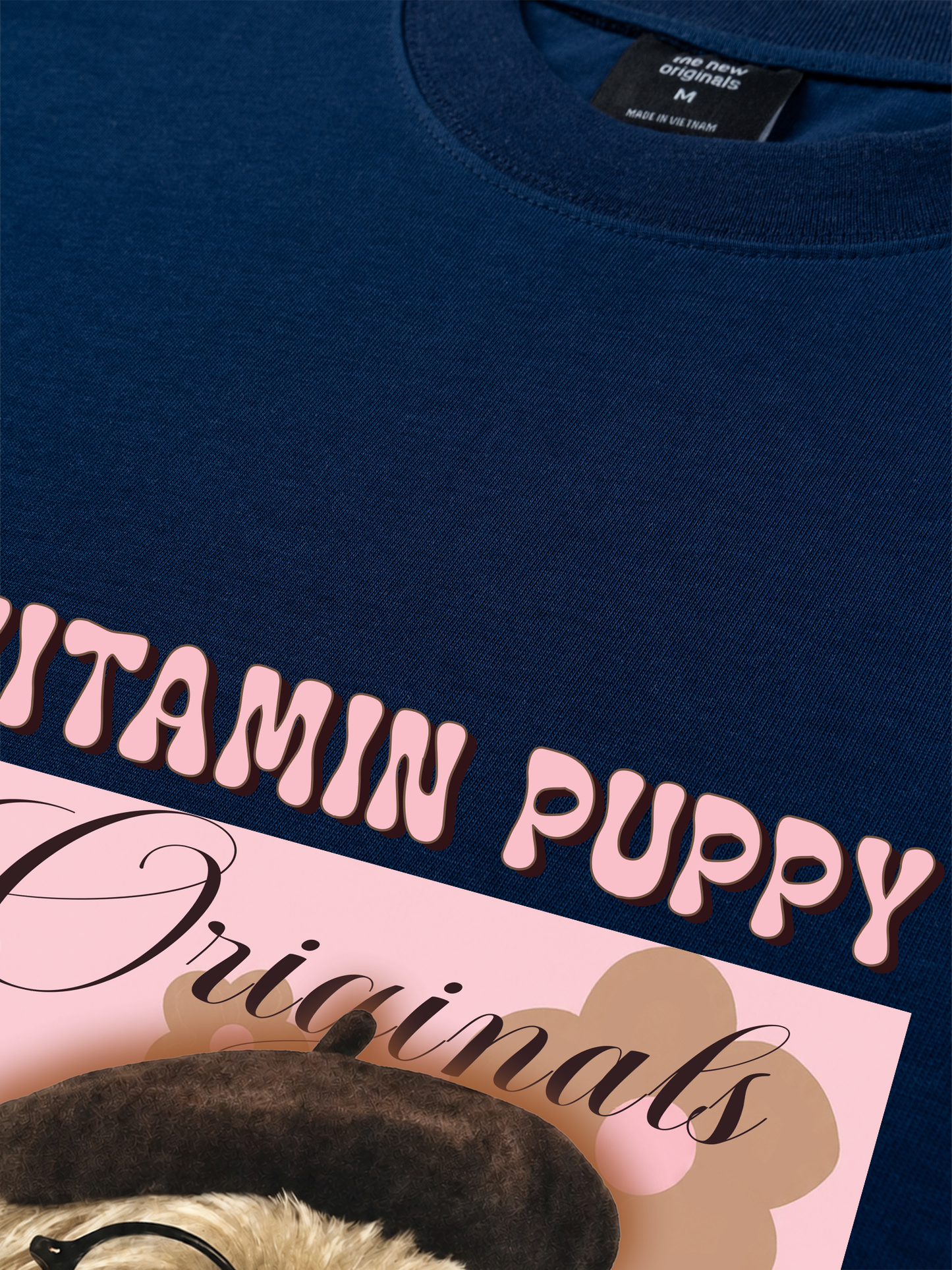 Áo Thun Relaxed Fit Vitamin Puppy