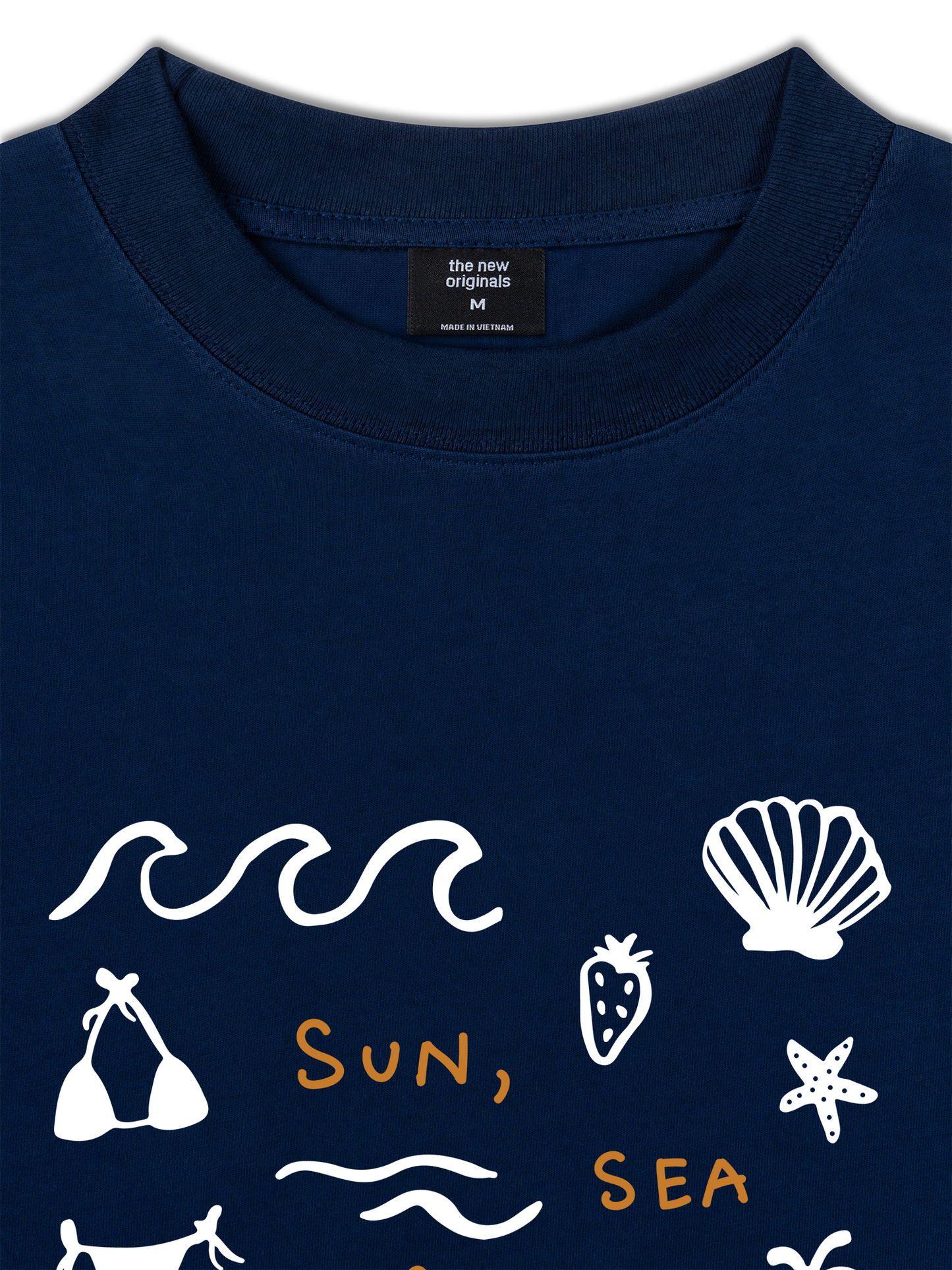 Áo Thun Relaxed Fit Sun, Sea & Self-Care