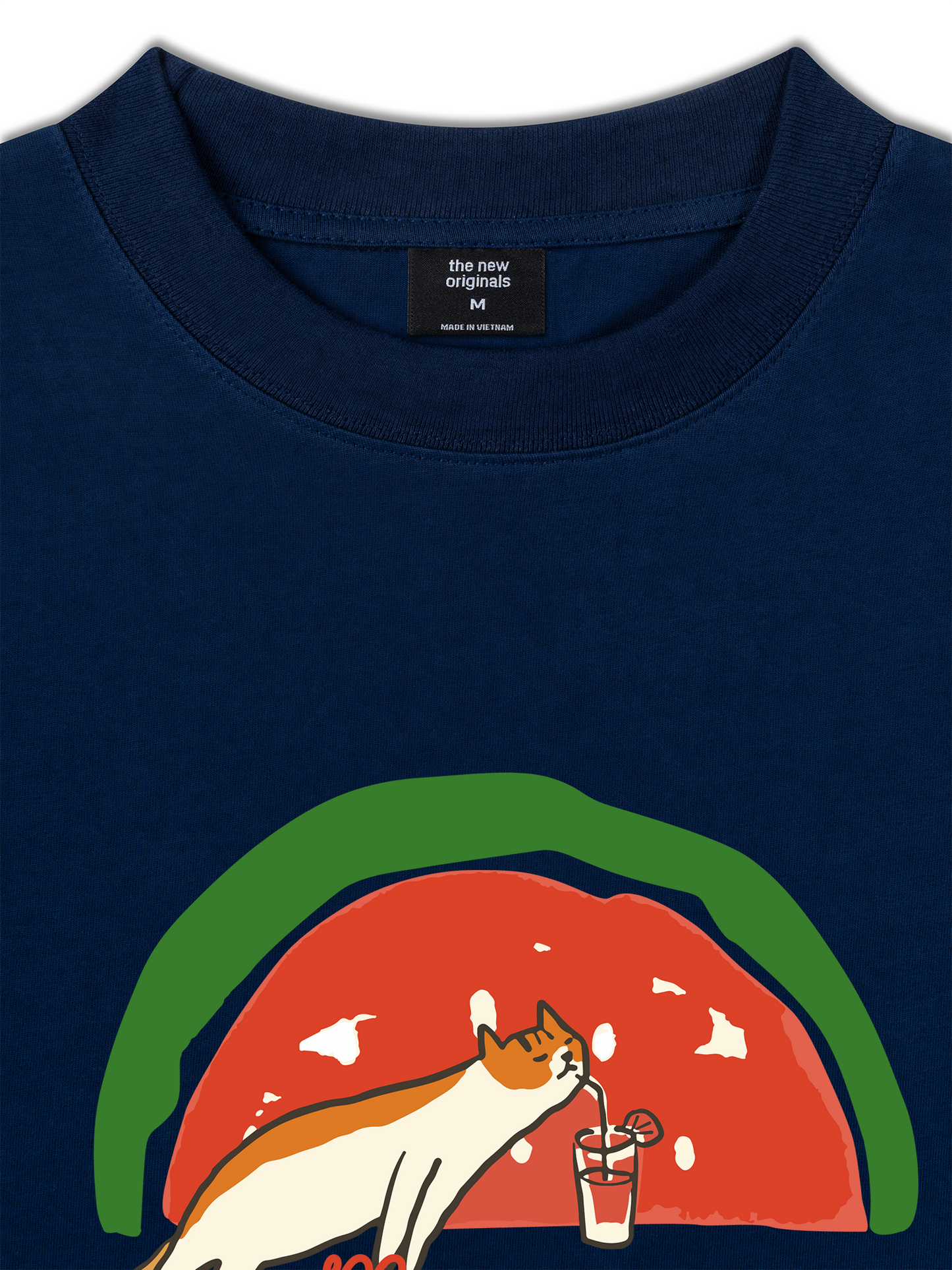 Áo Thun Relaxed Fit Meow Meow Watermelon