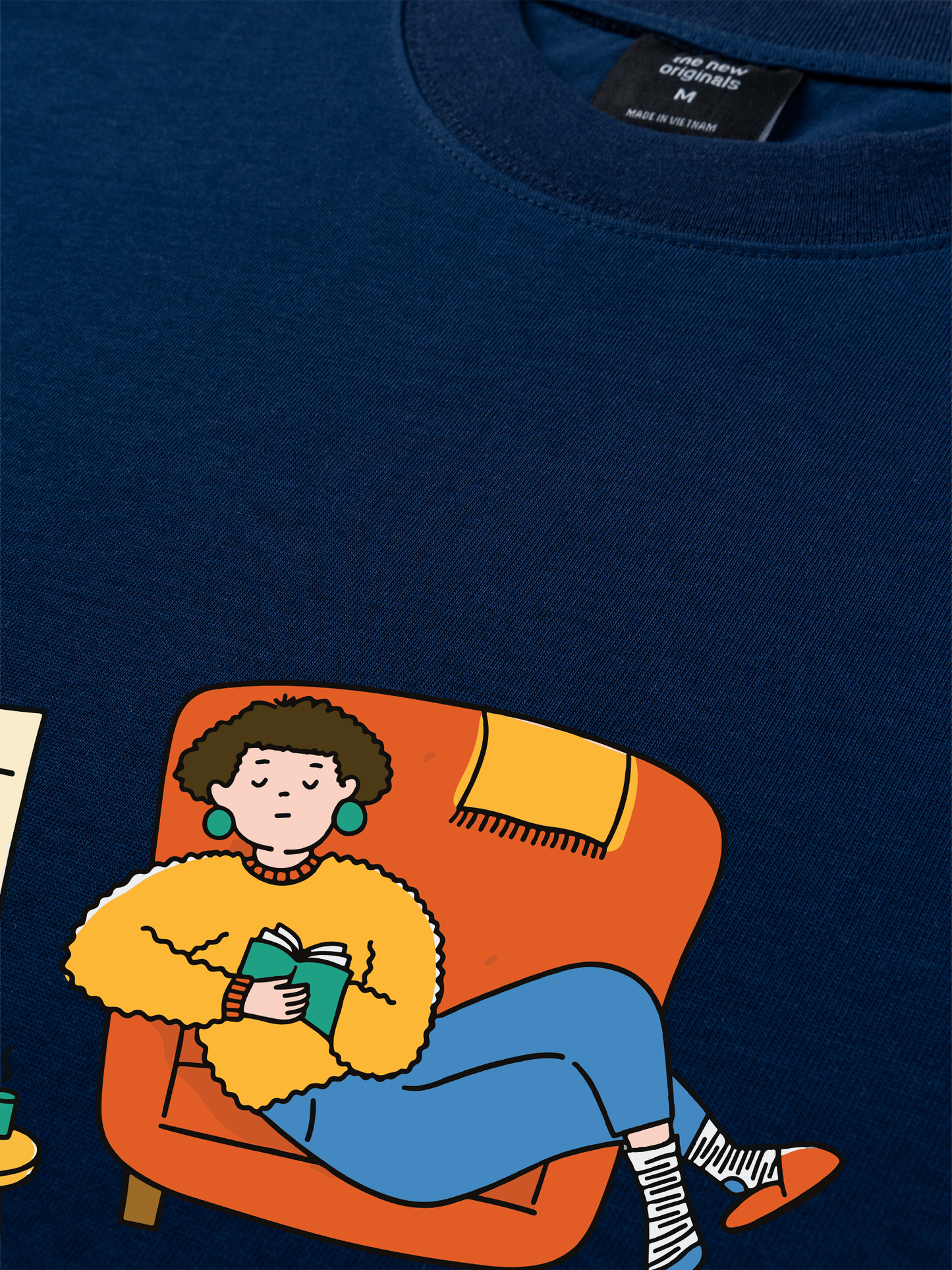 Áo Thun Relaxed Fit Không Thích Đi Làm, Chỉ Thích Ở Nhà