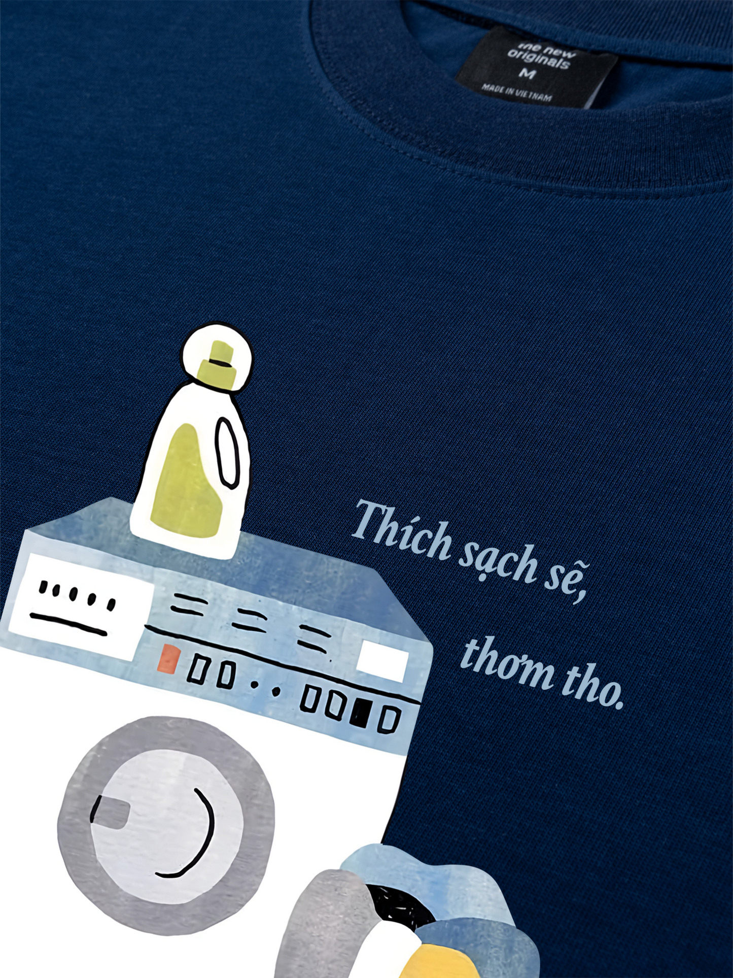 Áo Thun Relaxed Fit Thích Sạch Sẽ Thơm Tho