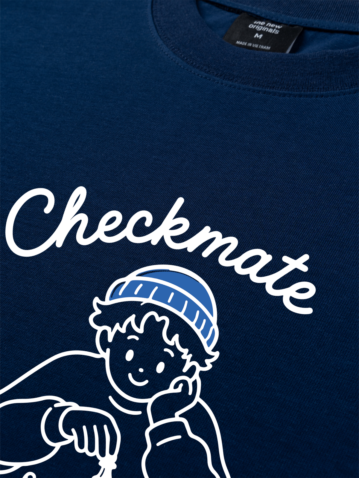 Áo Thun Relaxed Fit Checkmate