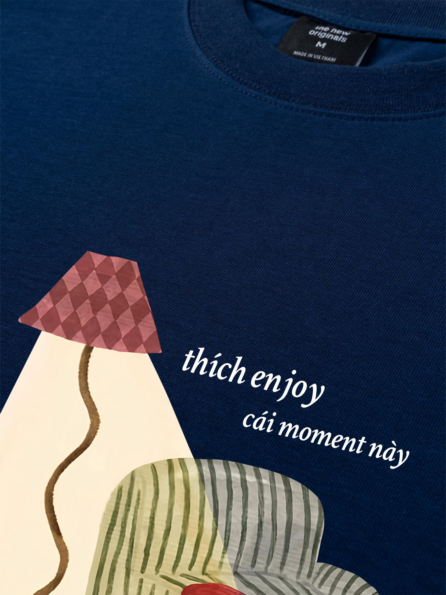 Áo Thun Relaxed Fit Thích Enjoy Cái Moment Này