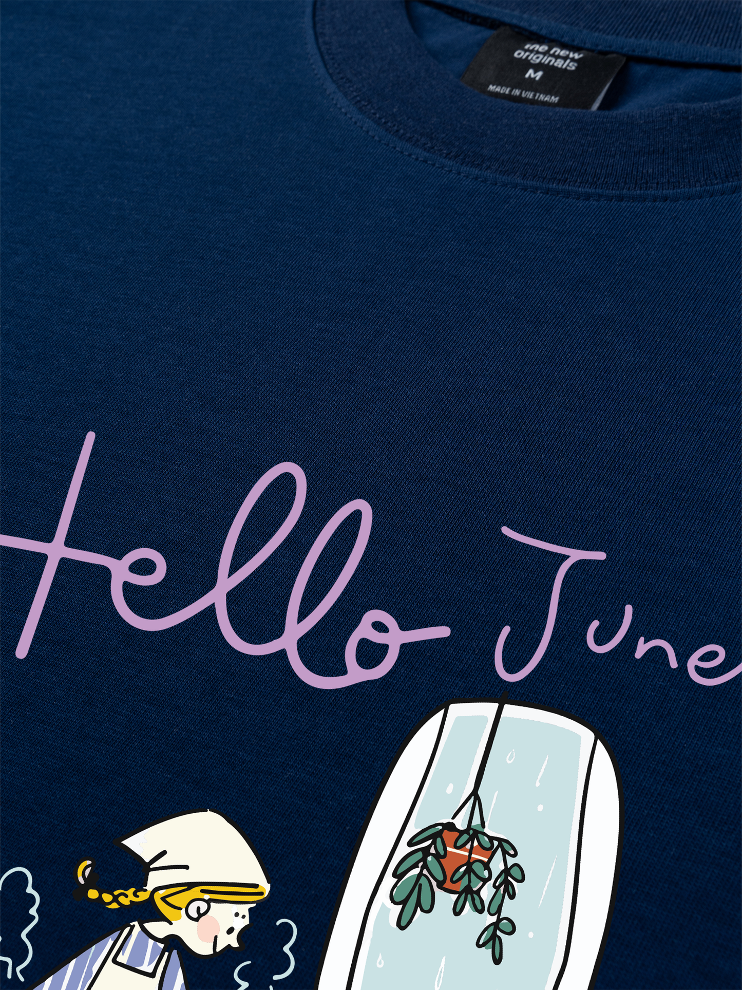 Áo Thun Relaxed Fit Hello June